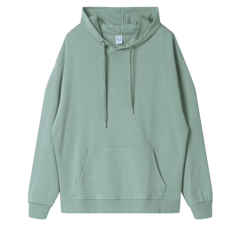 Hoodie Manufacturers Pullover Pure Cotton French Style Pompom Shawl Collar Style Pullover Hoodie Unisex Heavy Weight Winter
