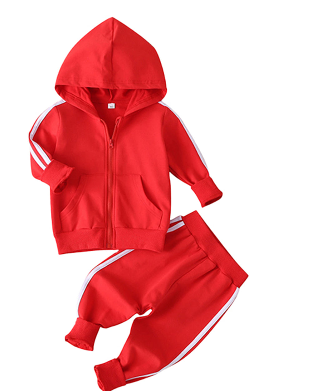 4 Color Hooded Zipper Pullover Children's Hoodie 100 Cotton Blanc Set Suit Hoodies High Quality Suit Fashion Casual Style