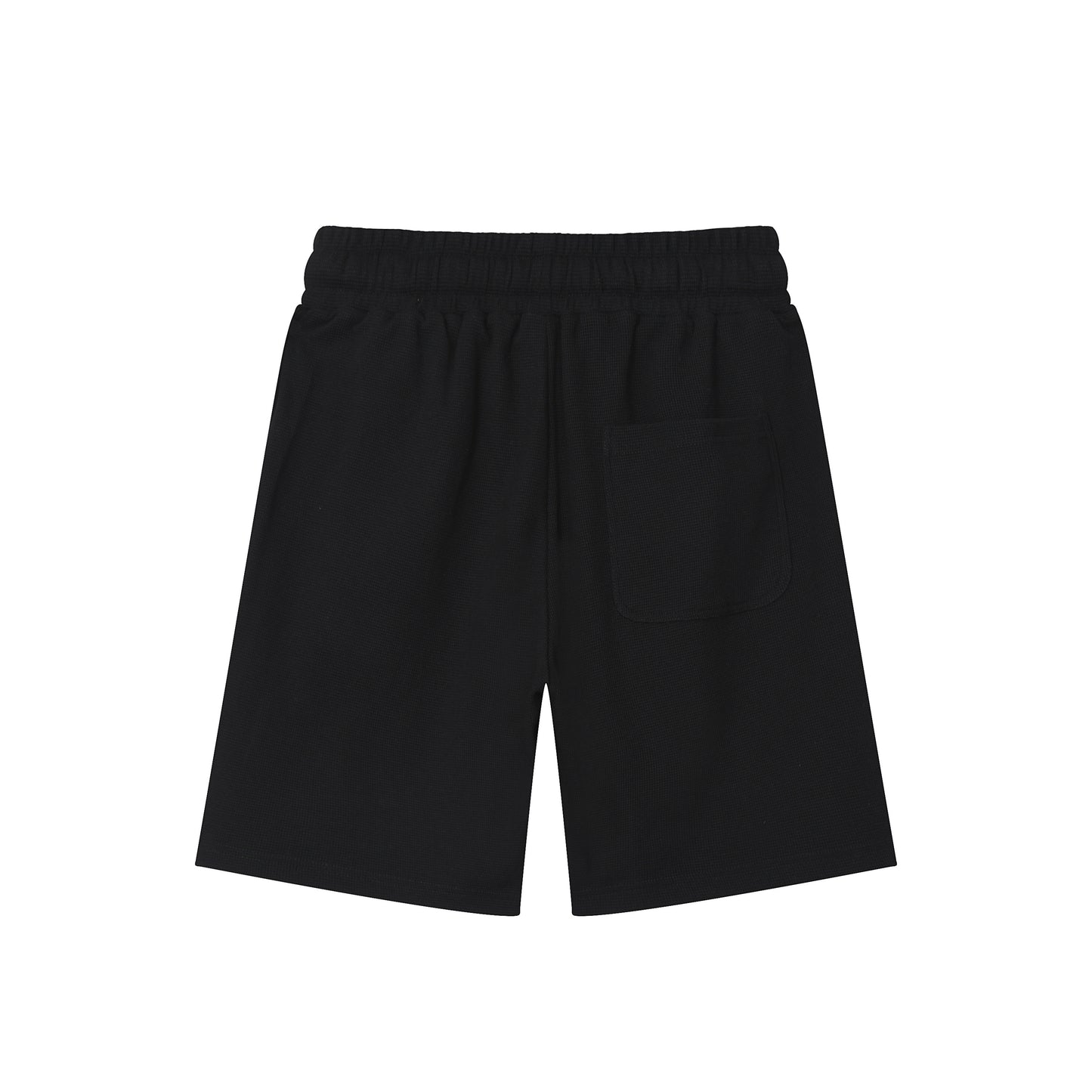 Can Design Patterns for You for Free Diamond Patterned Waffle Style Heavyweight Stretchy Waist Shorts Men Shorts High Quality