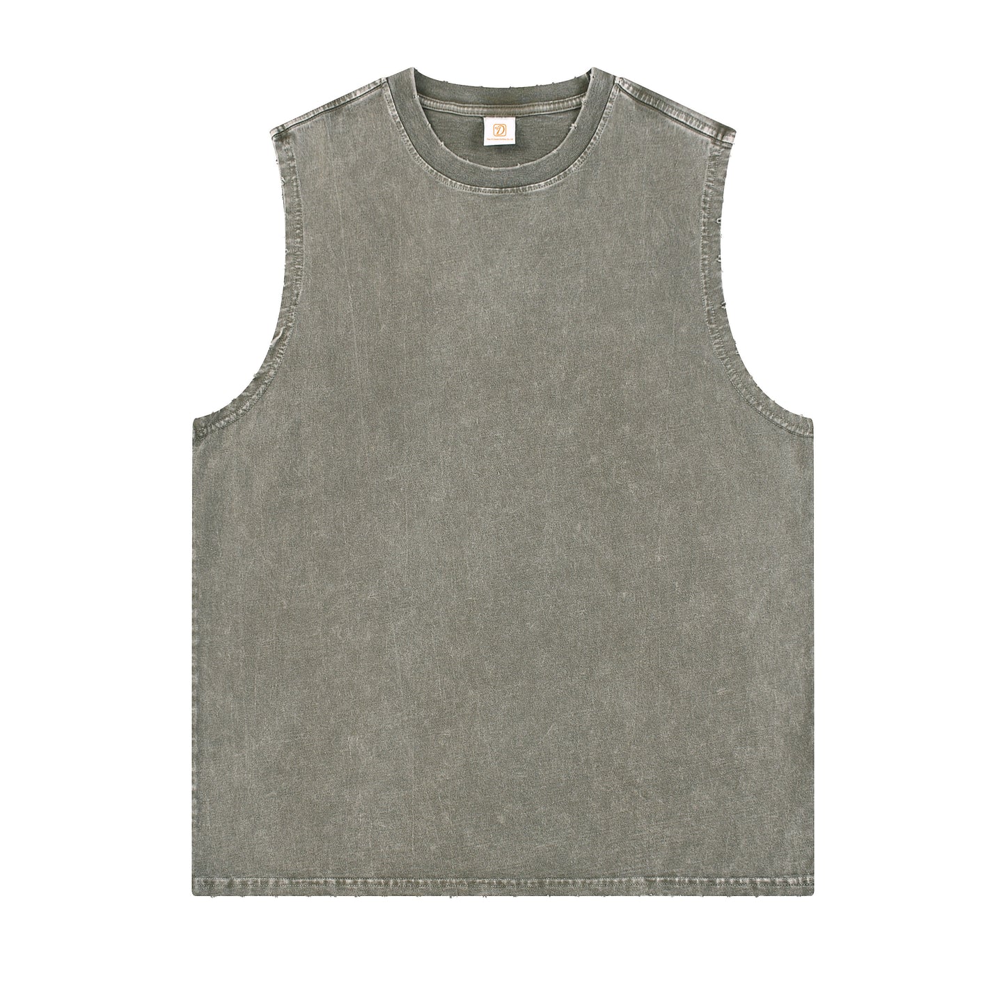 Wholesale Casual tank Top High Quality Men's Sleeveless Round Neck Gym Custom Embroidery Personalized Sleeveless T-shirt