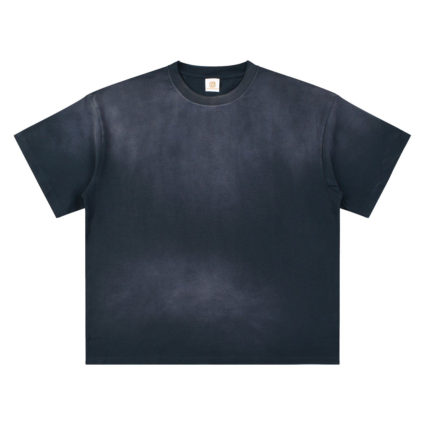 Custom 100% Cotton T-shirt Round Neck Drop Shoulder Washed Vintage High Quality New Style Wholesale Casual Fashion T-shirt