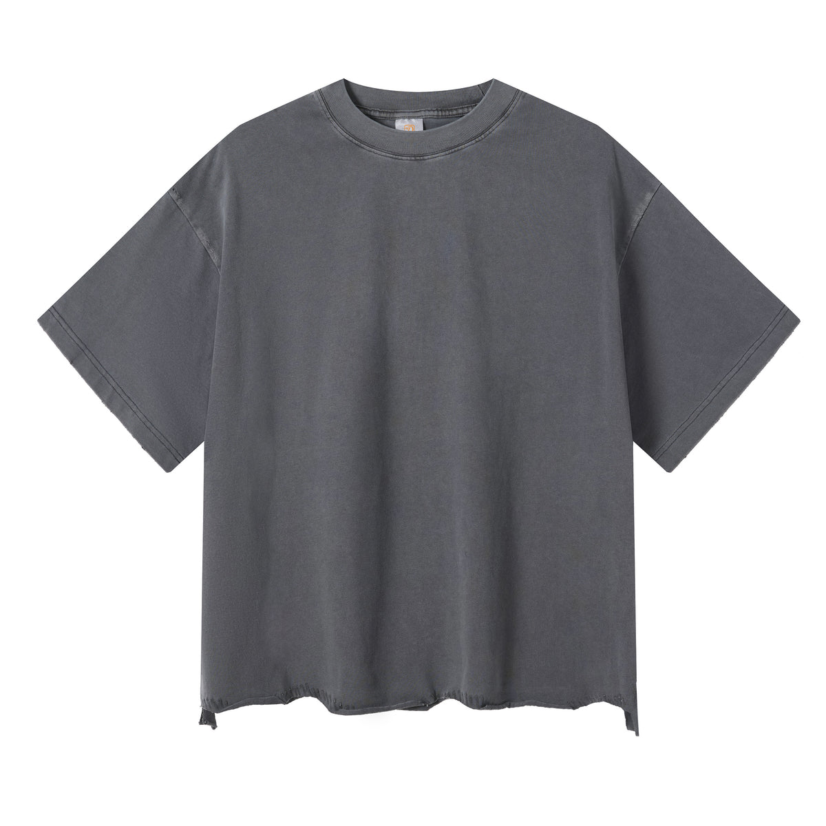 Personalized Design Washable Vintage Fringe Pure Cotton Vintage Washed Trendy T-Shirt Can Design Patterns for You for Free