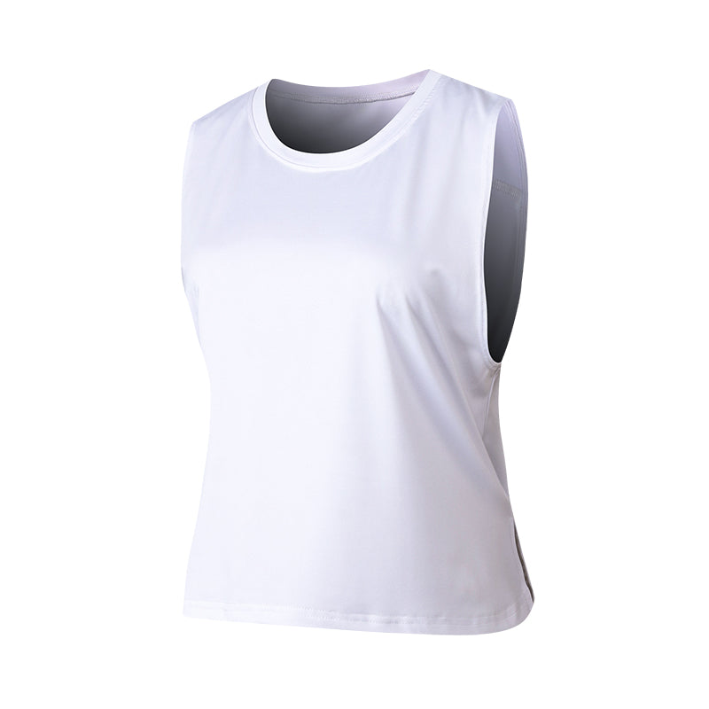 Customized American Style t Shirts Women's Sports tank Top with No Sleeves Breathable Quick-drying and Loose Fitting Top