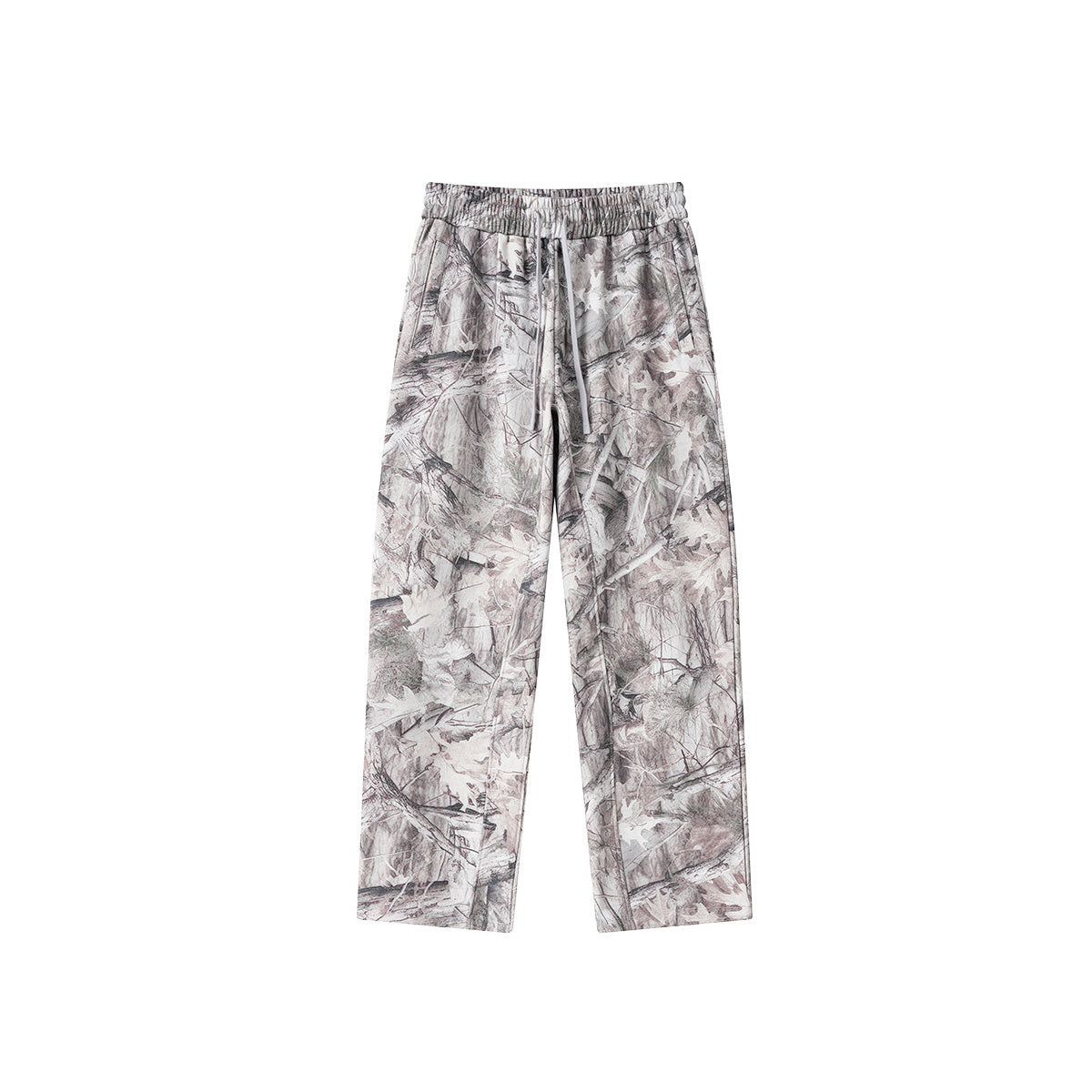 Sweatpants Printing Custom Branch Patterned Fleece Lined Sweatpants Fashion Loose Sweatpants Personalized Sweatpants Design