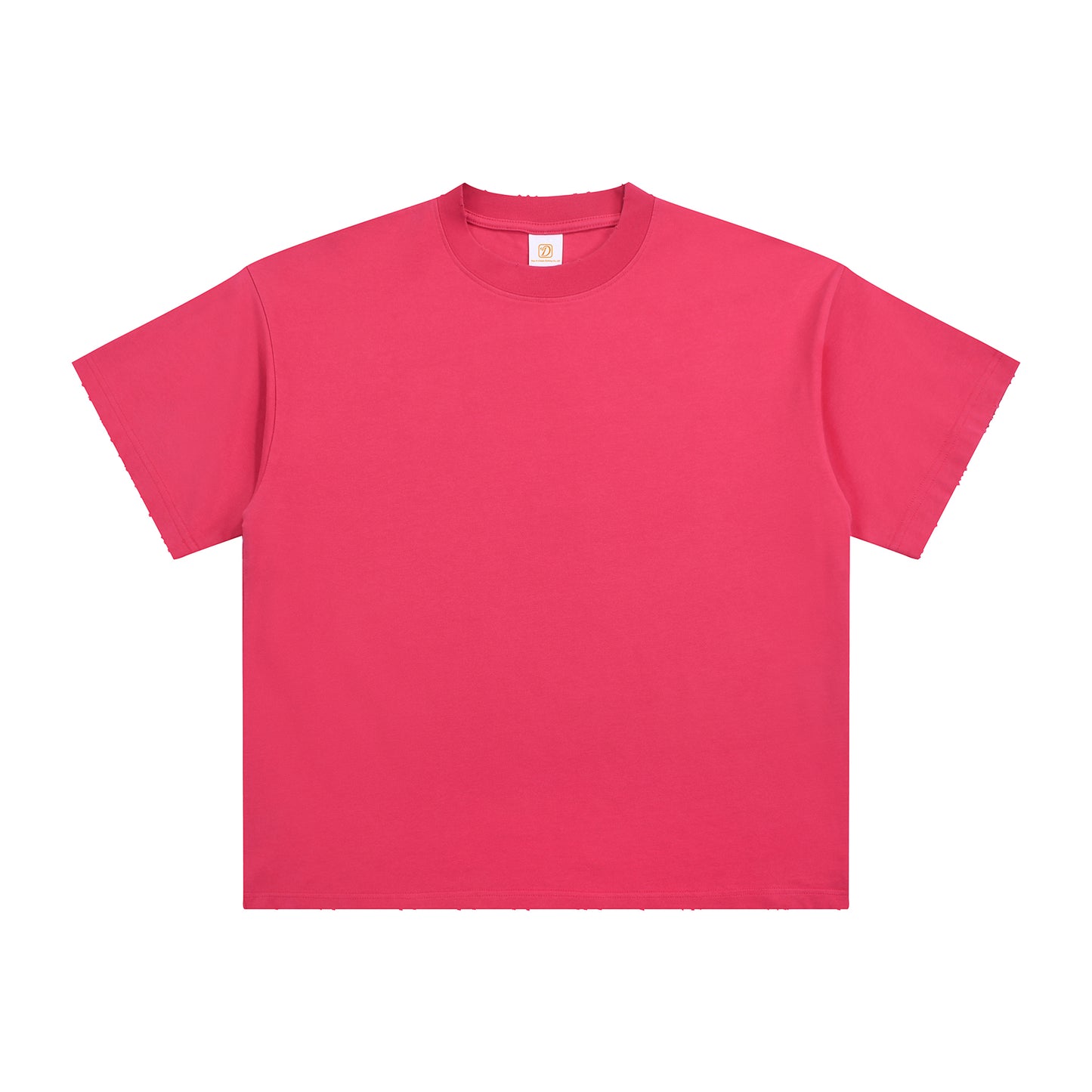 Men's Summer T-shirt High Quality Custom High Quality logo New Design Heavyweight Broken Streetwear O-neck Plain t Shirt