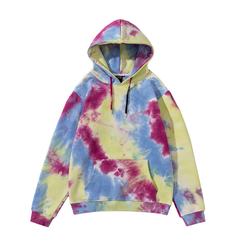Dyed Cotton Fabric Customized Hoodies Streetwear Winter Autumn Season Free Sample Hoodie Blanks Oversize Plain Vintage Style
