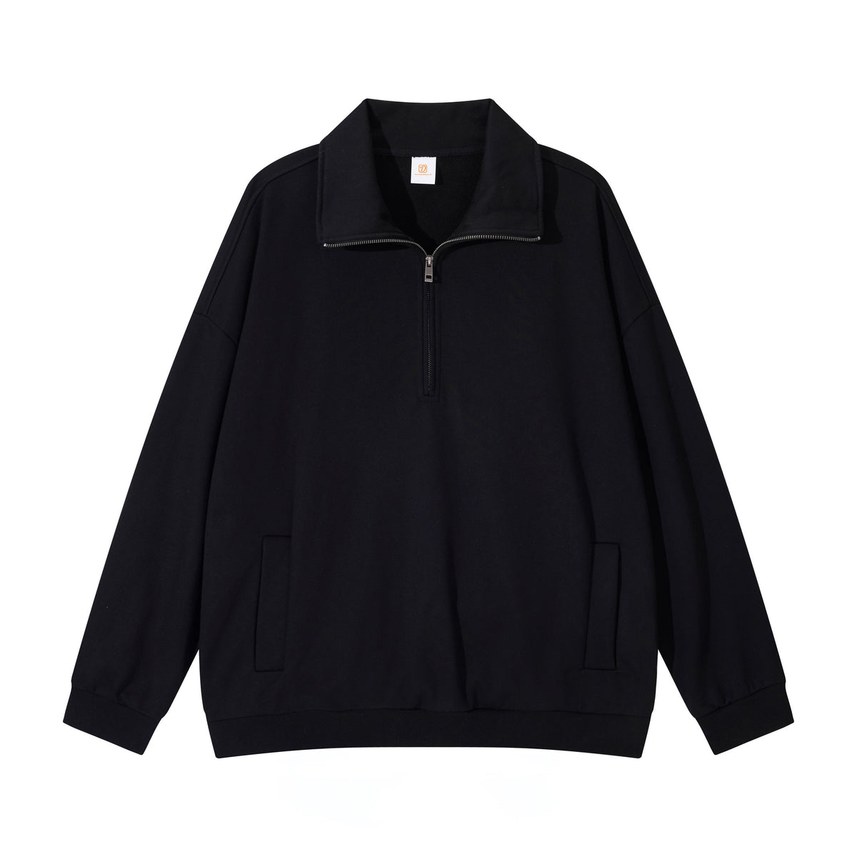 450 Grams Heavyweight Hoodie Half Zip Front Neck Pullover Sweater Is Available in Sample Form Men Tshirts High Quality Hoodies