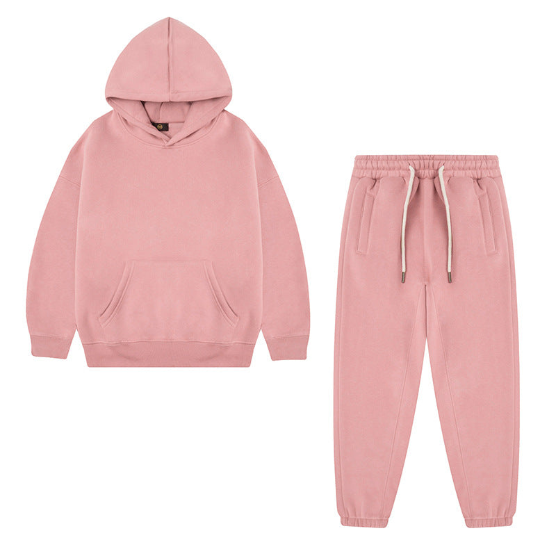 13 Color Patterned Children's Sweatshirt Set Loose Fitting 100% Cotton Casual Brand Sweatshirt Suit Fall and Winter Style