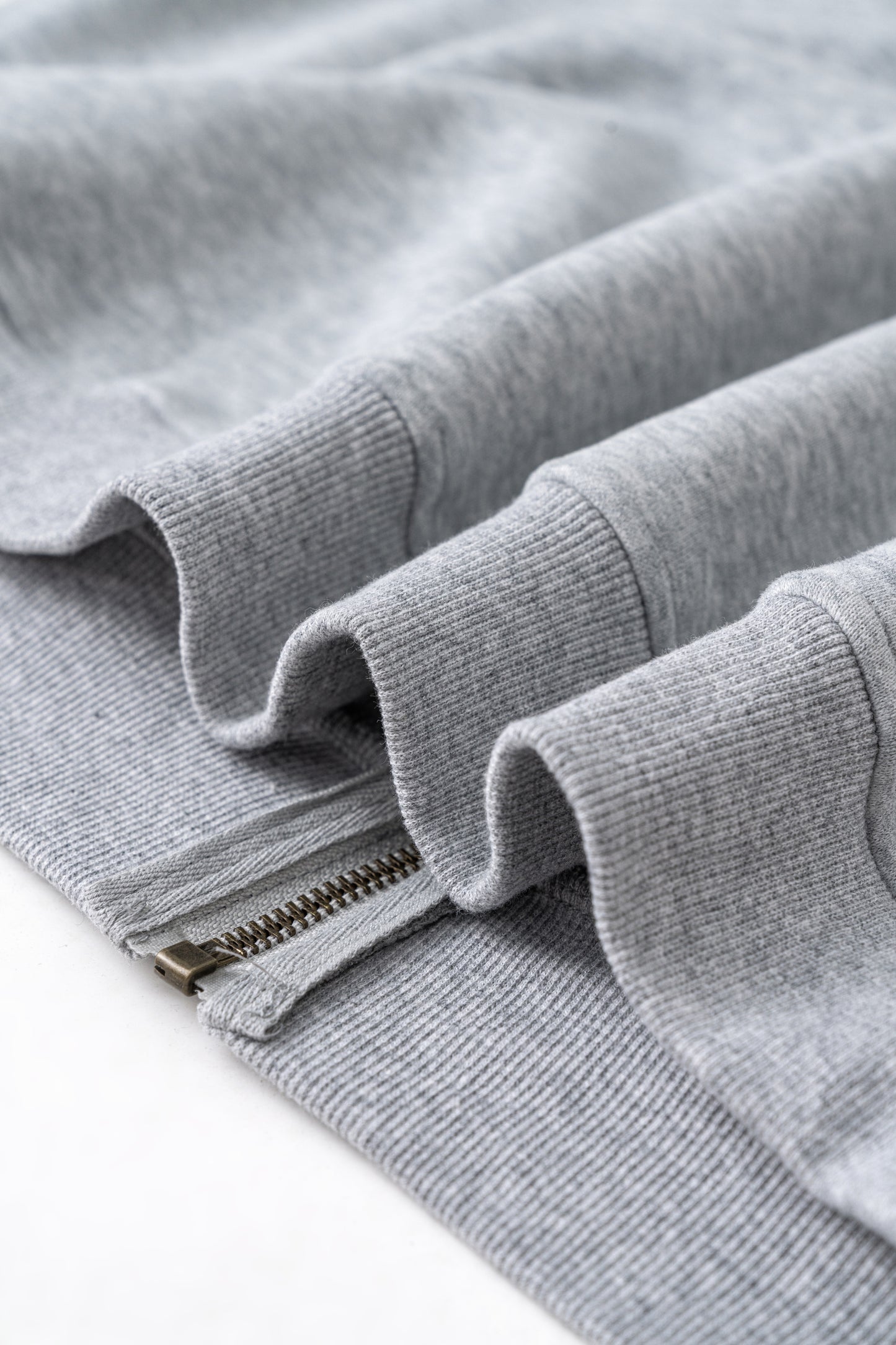 Manufacturer Hoodies High Quality Wholesale Fleece Stand Collar Blank Full Zip Hoodie Custom logo Hoodie