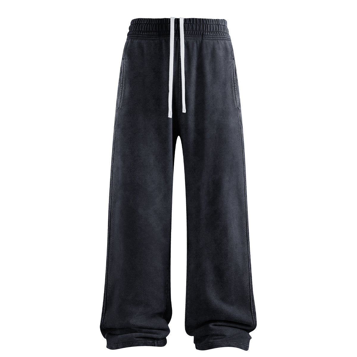 Sweatpants High Quality Heavy Duty Washed and Distressed Long Pants Batik Water Washed Pants Sweatpants From a Trendy Brand
