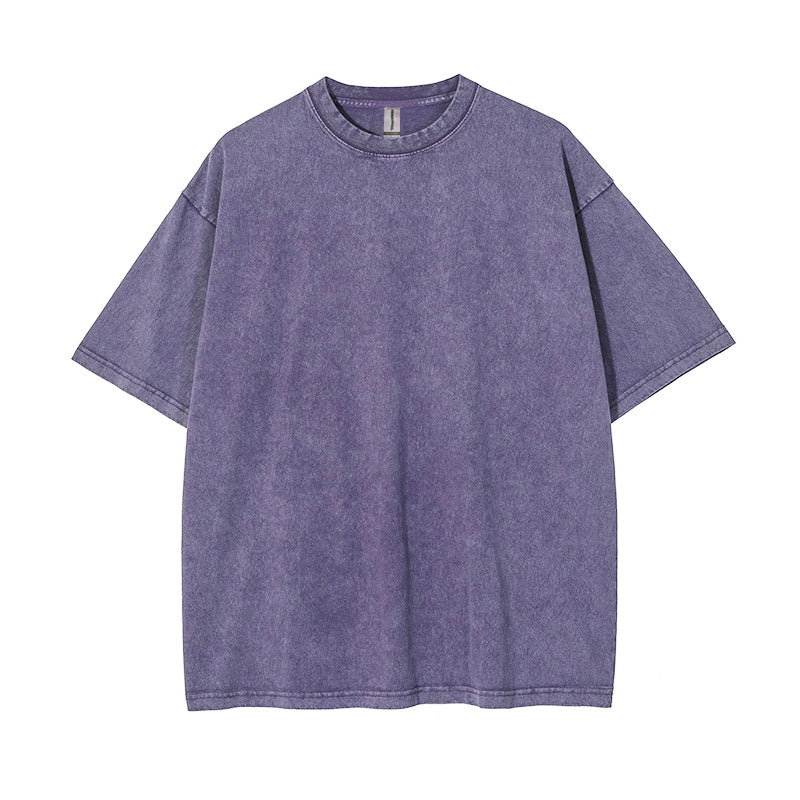 Multiple Techniques Can Be Used to Customize 12 Color Hand Painted Snowflake Water Wash Wax Dye Distressed Short Sleeved Shirts