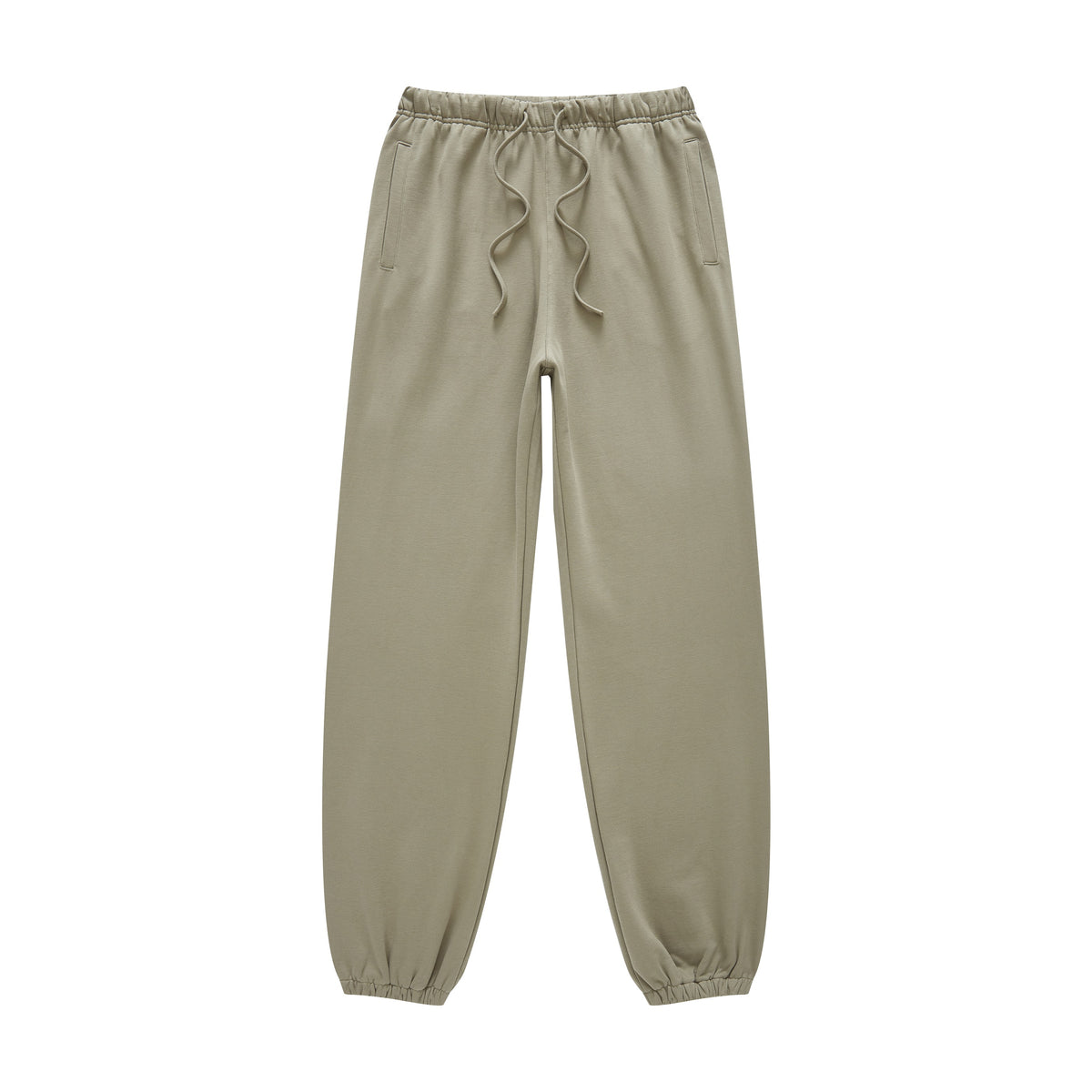 450 Gsm Sweatpants for Men 2024 Belted Trousers Heavyweight Trousers Plain Sweatpants 100 Cotton Blanc Personalized Design