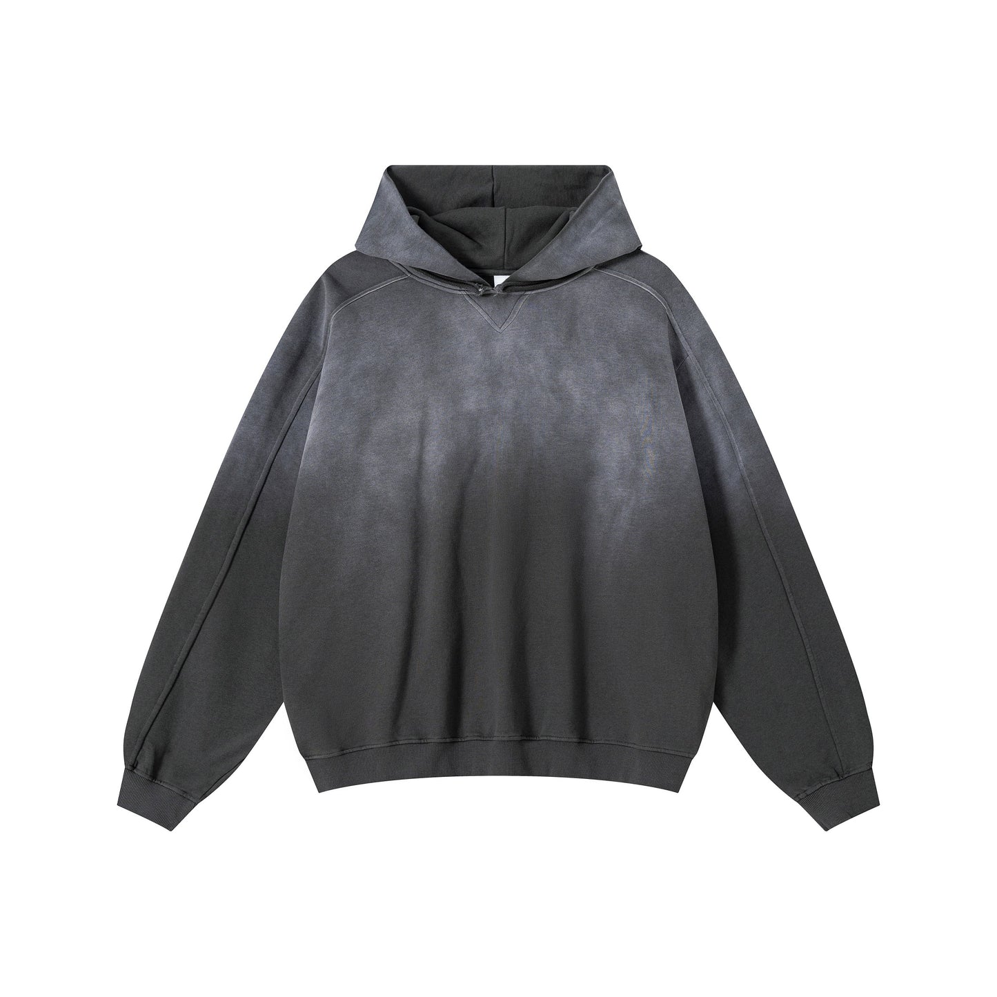 Custom Vintage Drop Shoulder Hoodie High Quality Streetwear Washed Blank Pullover Fashion Men's Hoodies & Sweatshirts