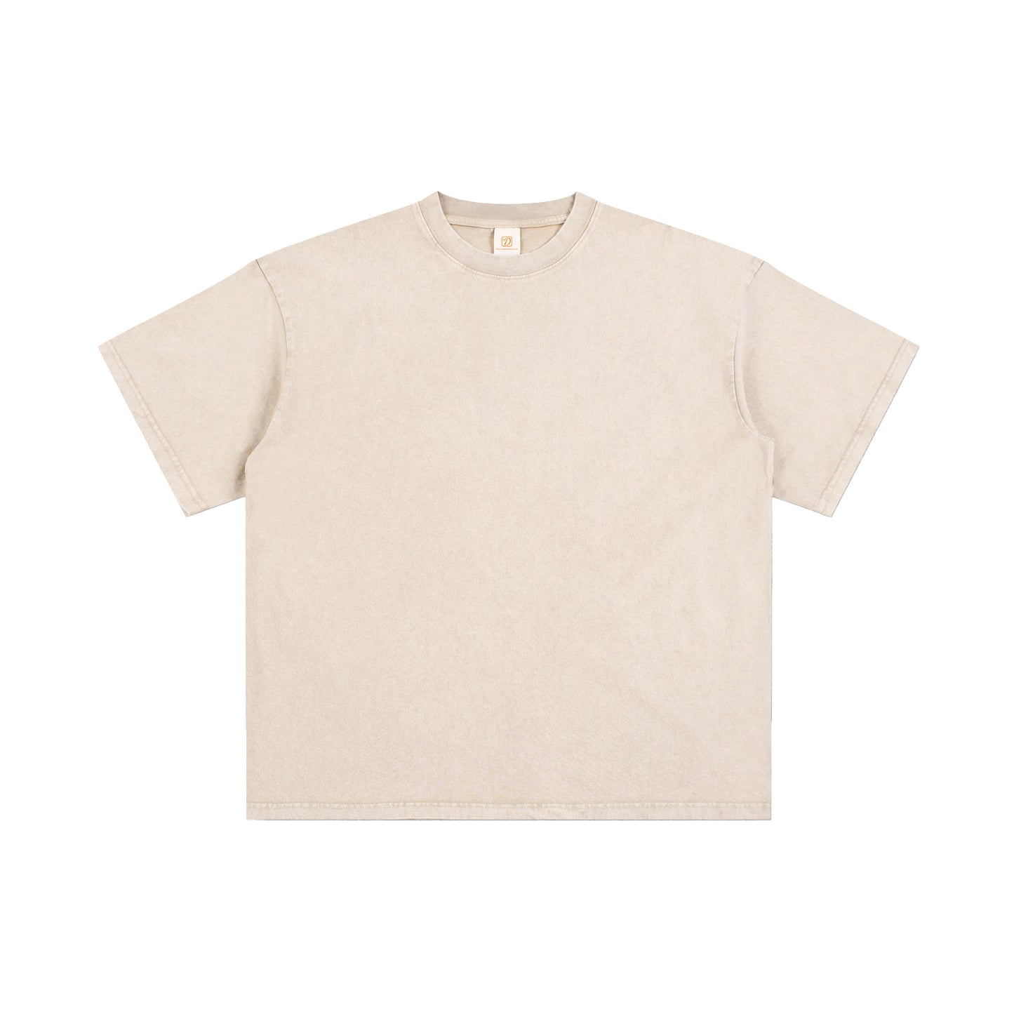 Custom T-shirt 100% Cotton Heavyweight Vintage Streetwear Wax Printing Fashion High Quality Acid Wash Short Sleeve T-shirt