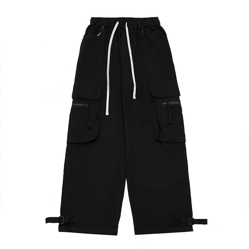 Customize Own Exclusive Design American Style High End Casual Pants with Zipper and Large Pockets Ankle Adjustable Sweatpants
