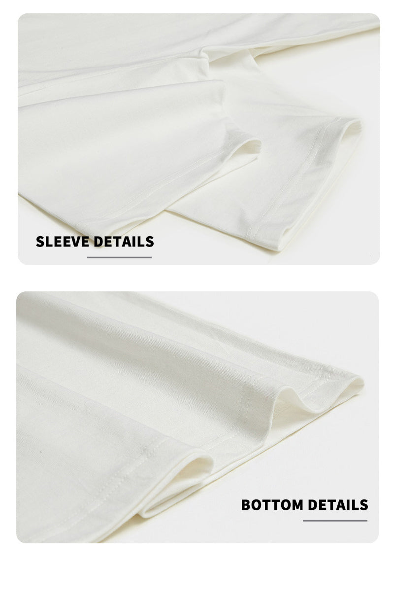 Wholesale Blank Heavy Cotton Children's T-shirt Sublimation Unisex Screen Print Drop Shoulder Heat Transfers for T-shirts