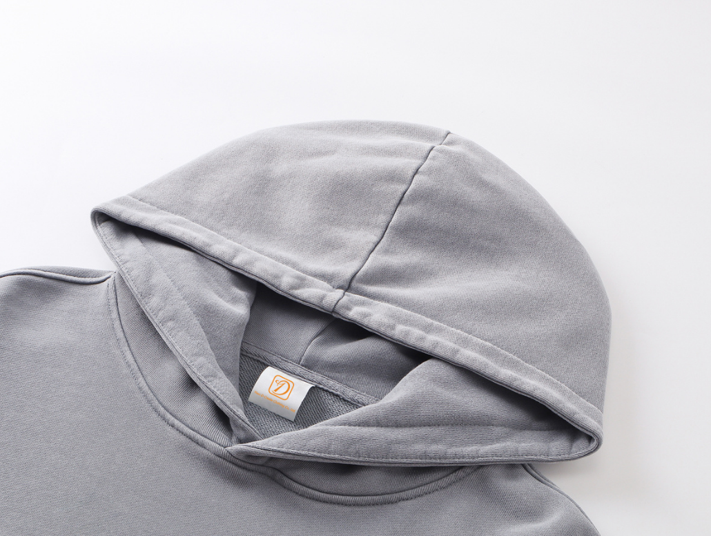 100% Cotton 460G Heavyweight Custom Puff Print Vintage Washed Streetwear High Quality Blank Pullover Cheap Winter Fashion Hoodie