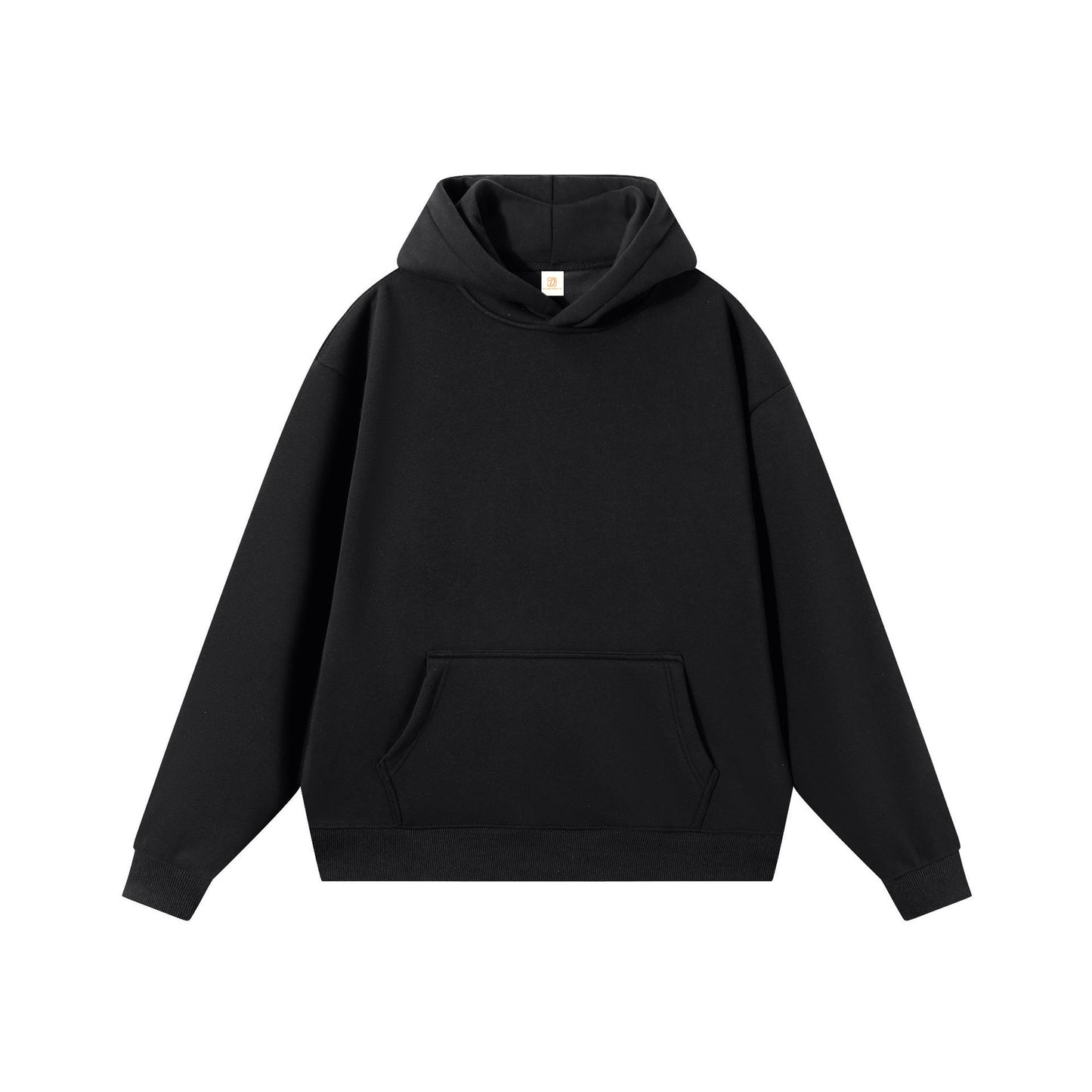 Men's Hoodies & Sweatshirts Custom High Quality Blank Pure Color Drop Shoulder Puff Printing Wholesale Streetwear Plain Hoodies