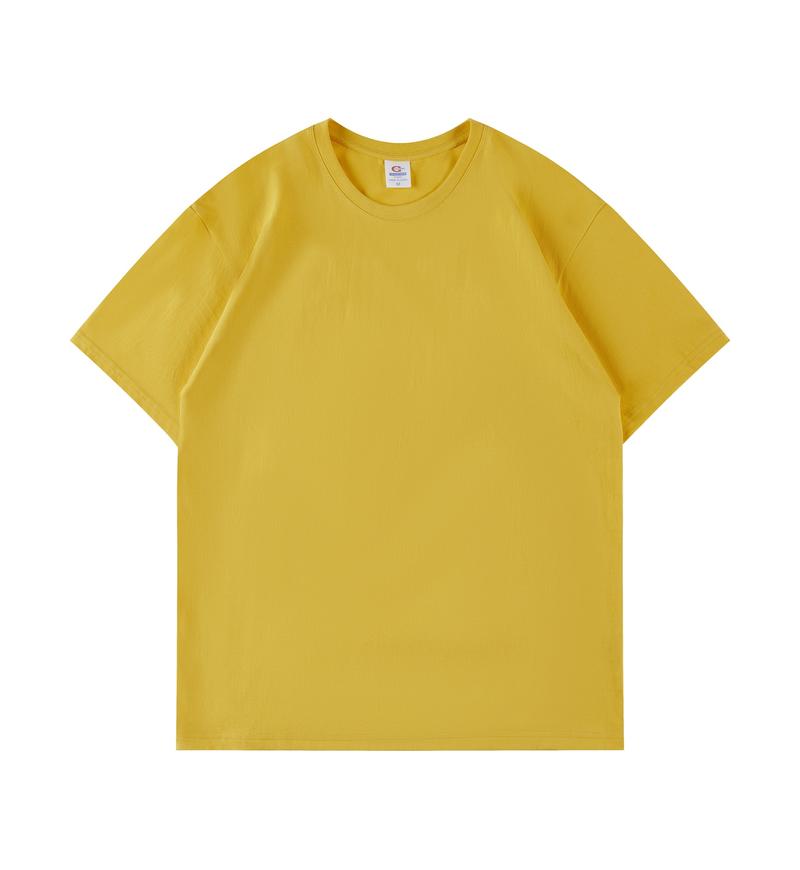 Customizable Patterns Loose Round Neck Short Sleeved Personalized and Fashionable Design Suitable for Both Men and Women
