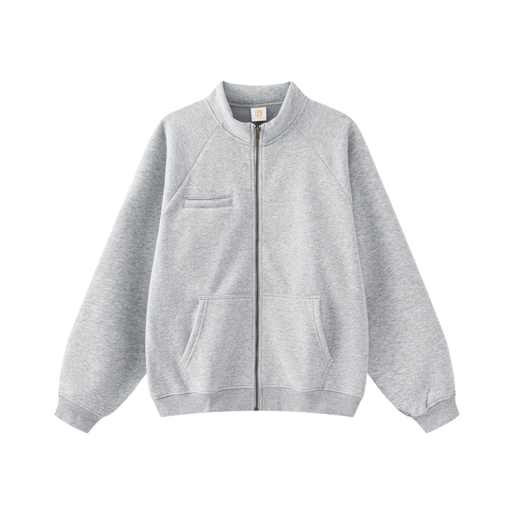 Hoodie Manufacturers 420G Fashion Padded Non Fleece Composite Fleece Crew Neck Pullover Sweater Heavyweight Hoodie Man Hoodie