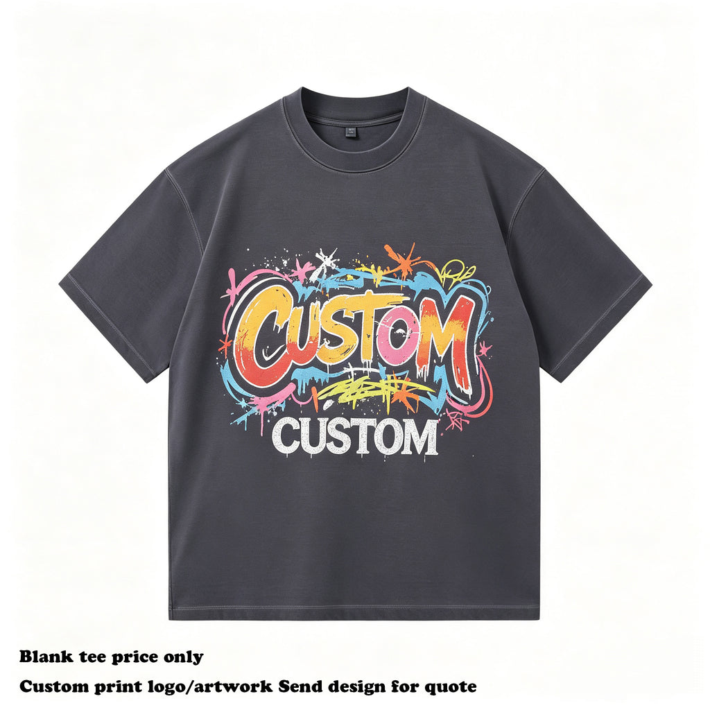 Custom logo Vintage Heavyweight Streetwear New Style Washed Design Short Sleeve T-shirt Blank Wholesale Personalized T-shirt