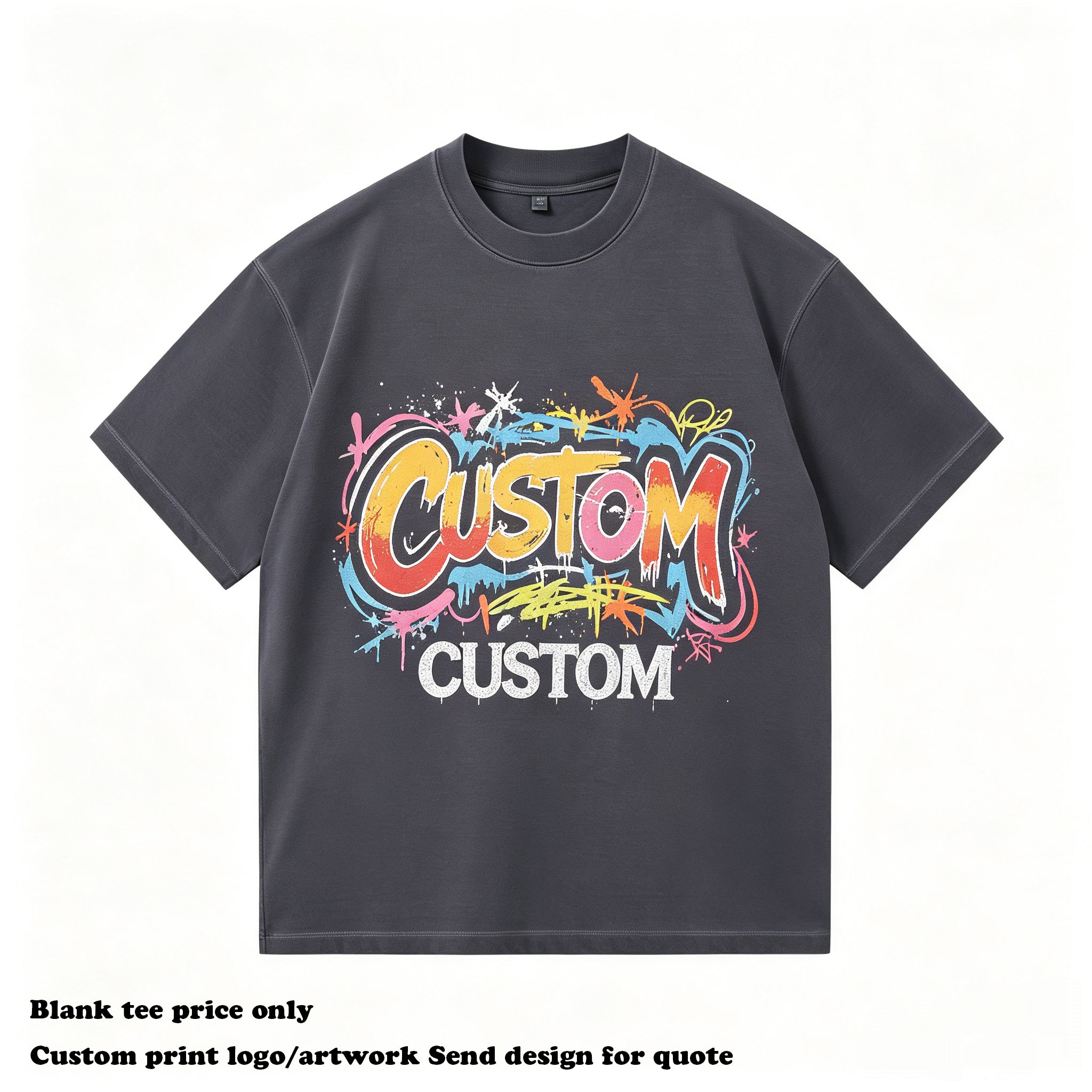 Custom logo Vintage Heavyweight Streetwear New Style Washed Design Short Sleeve T-shirt Blank Wholesale Personalized T-shirt