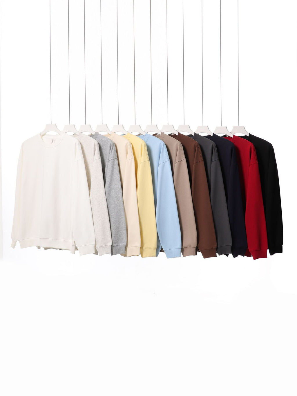 Custom-made Men's and Women's Hot Blank Plain Pullover High Quality Oversized Sweatshirts Oversized  Best Workout Hoodies