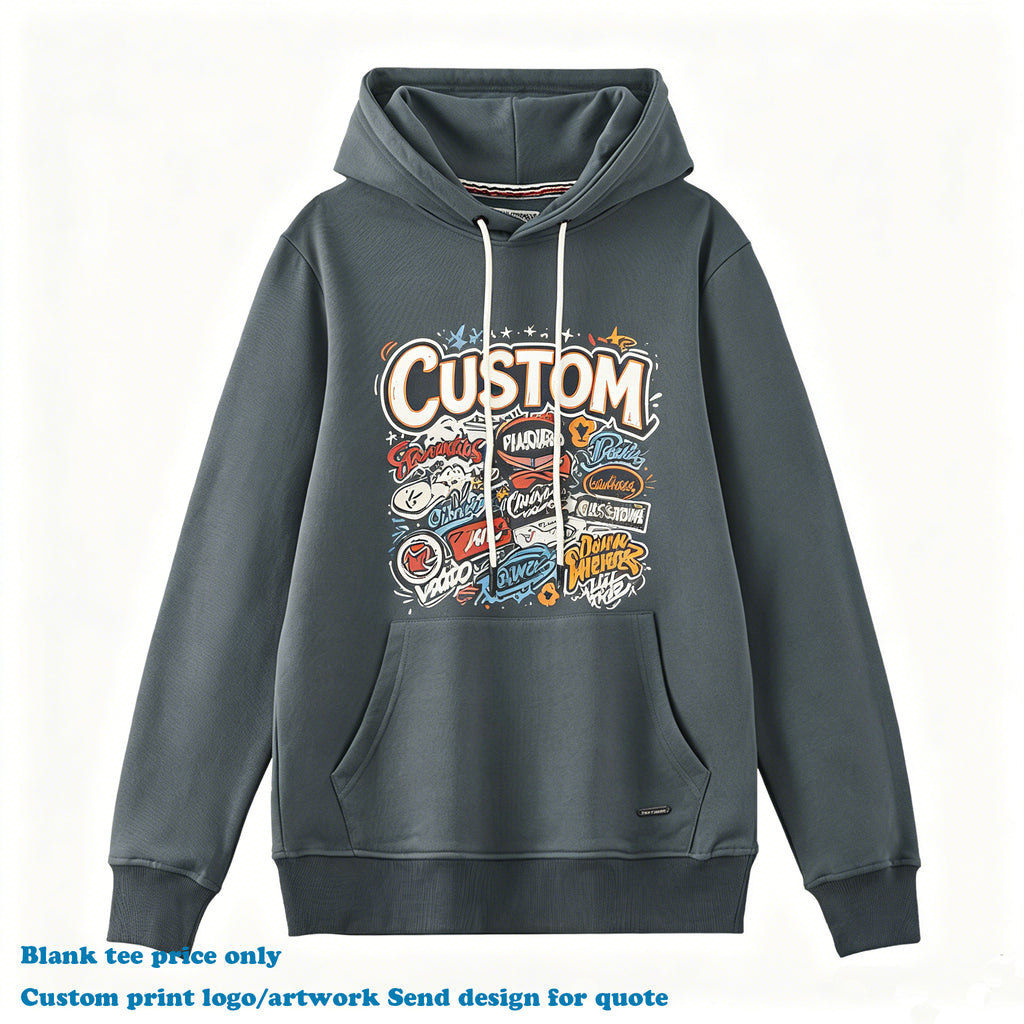Custom Hoodies Wholesale Streetwear High Quality Embroidery logo New Design Hot Sale 100% Cotton Men's Hoodies & Sweatshirts