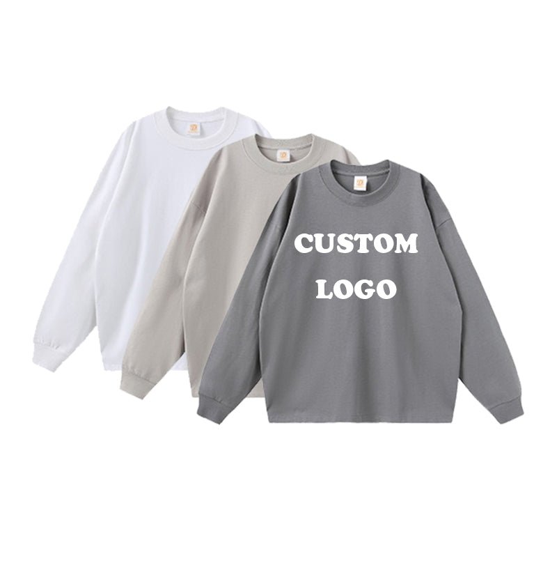 Men's T-shirts Long Sleeve Casual Heavyweight Fashion Streetwear New Design Hot Sale Fashion t Shirt for Men High Quality