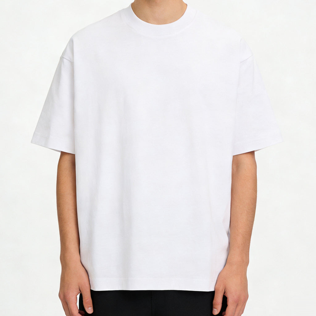 Customized t Shirts Quick-drying Pure Color Casual Polyester/Cotton Wholesale High Quality Round Neck Streetwear t Shirt for Men