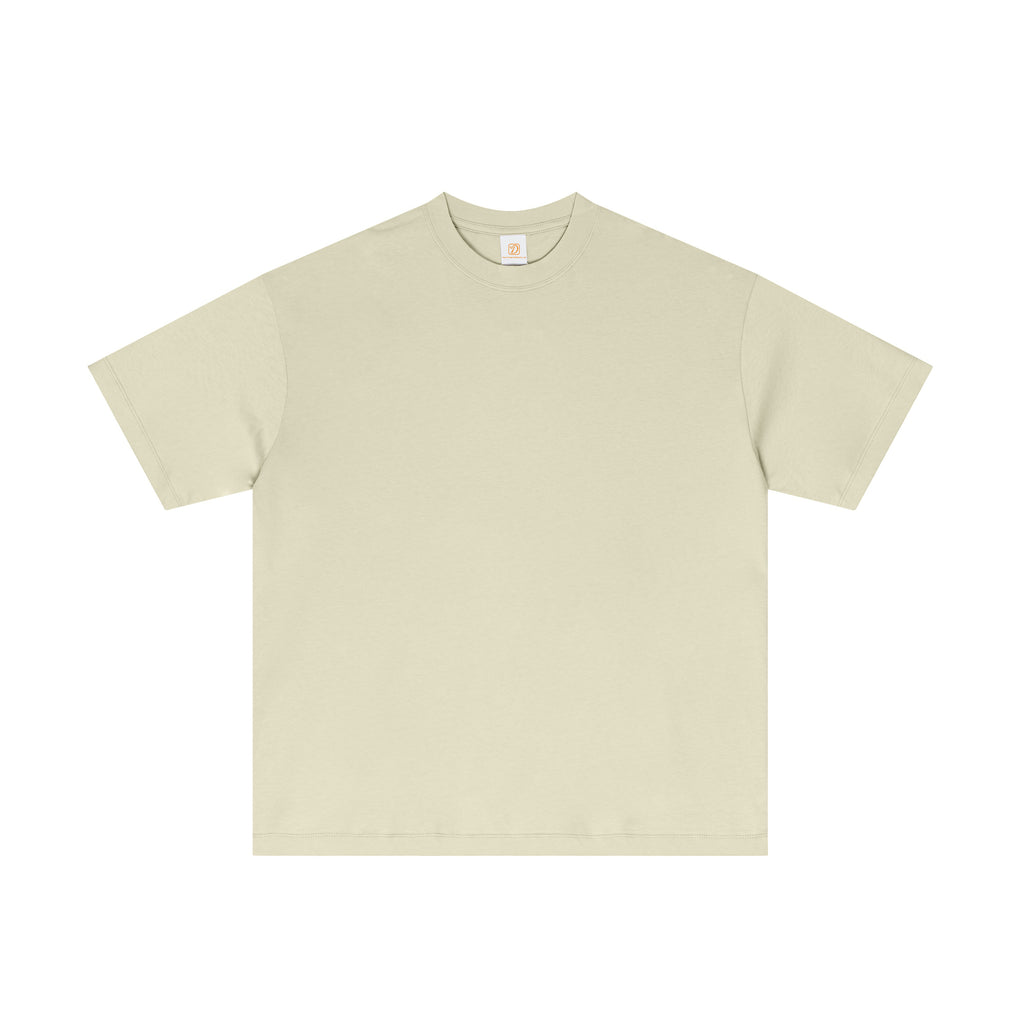 Oem Brand Customized t Shirts Low Shrinkage High Quality Pure Cotton Drop Shoulder Short Sleeved Personalized Retro Design