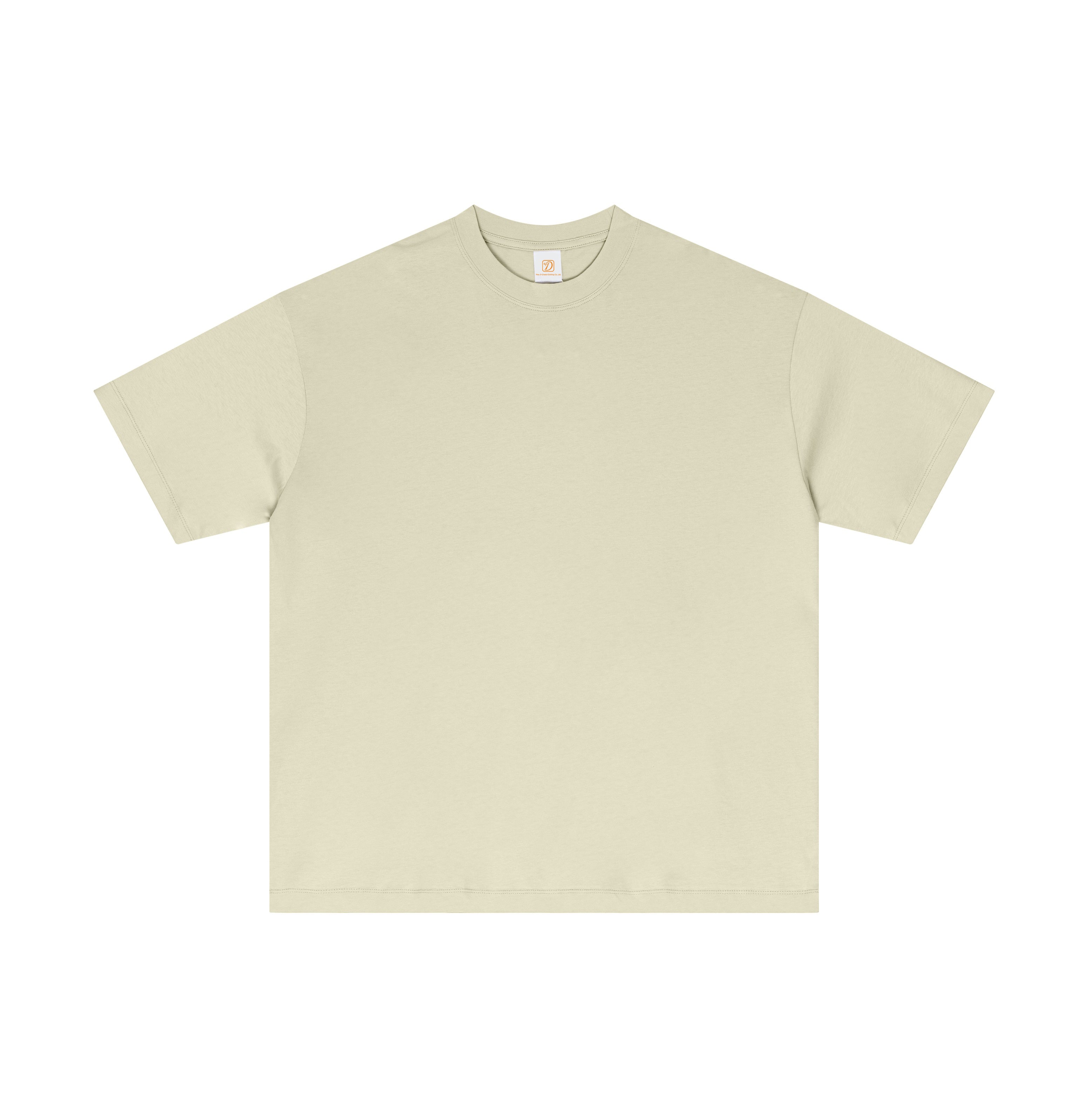Oem Brand Customized t Shirts Low Shrinkage High Quality Pure Cotton Drop Shoulder Short Sleeved Personalized Retro Design