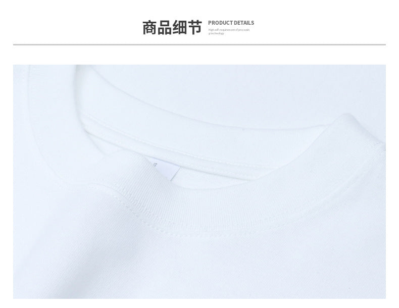 Custom Streetwear High Quality 100% Cotton Loose Pure Color Short Sleeve Shirt and Short Pants Set