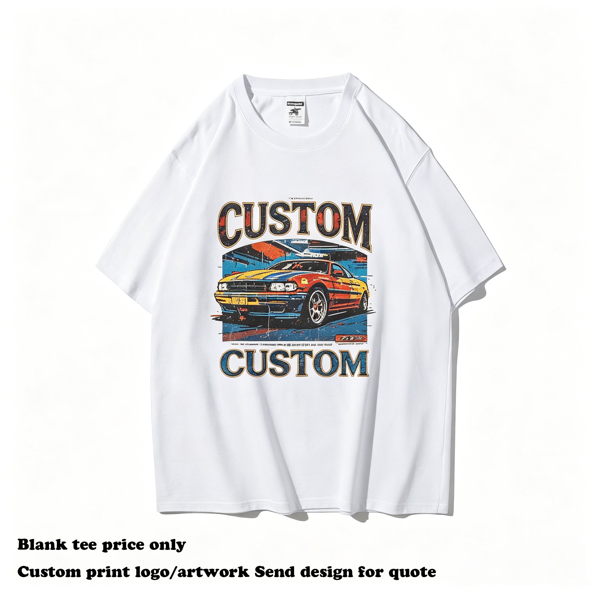 100% Cotton Men's T-shirts Customized High Quality New Style Brand Summer Short Sleeve Fashion Desgin Streetwear O-neck T-shirt
