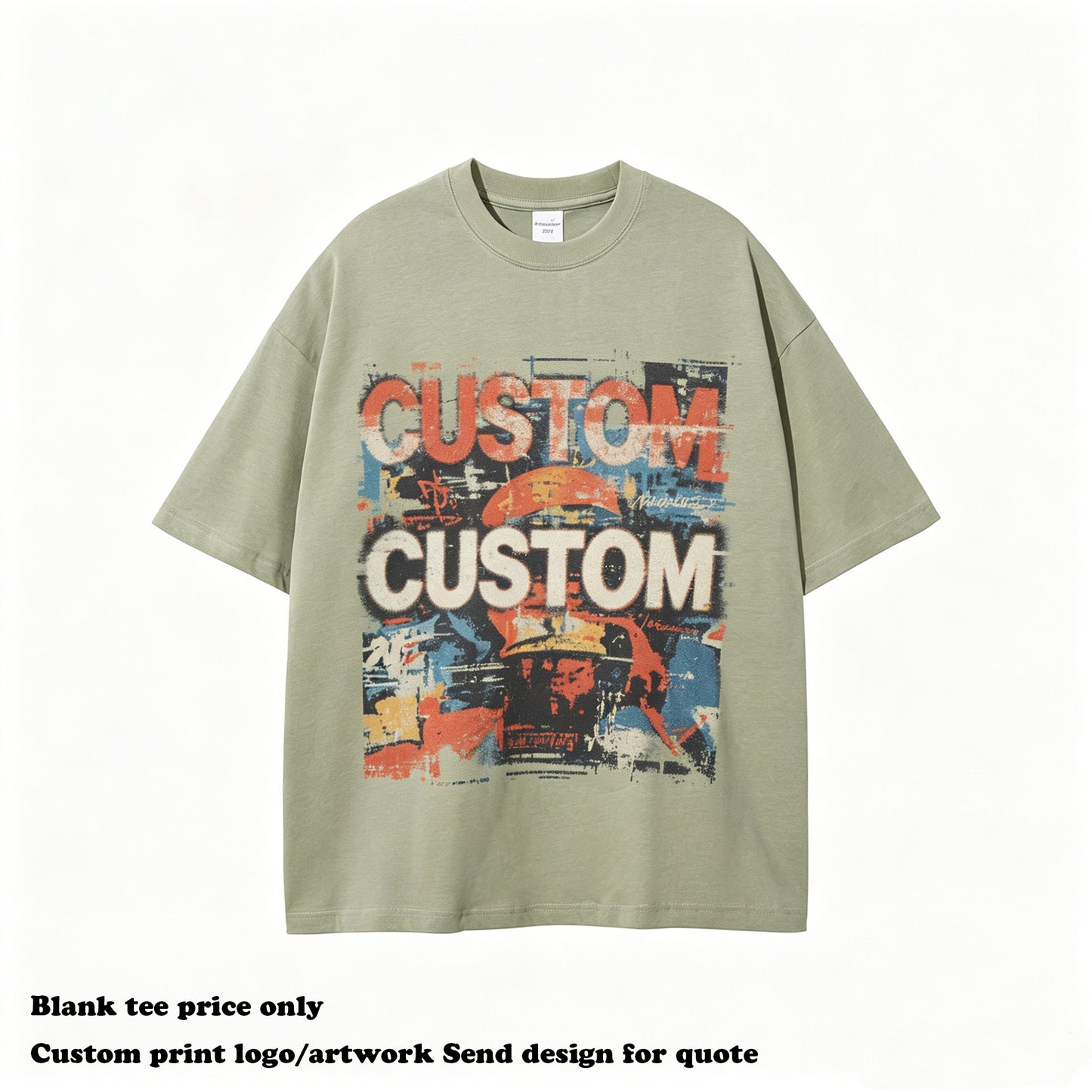 Hot Selling High Quality T-shirt Drop Shoulder Pure Color Round Neck Custom logo Blank Streetwear Short Sleeve t Shirt for Men