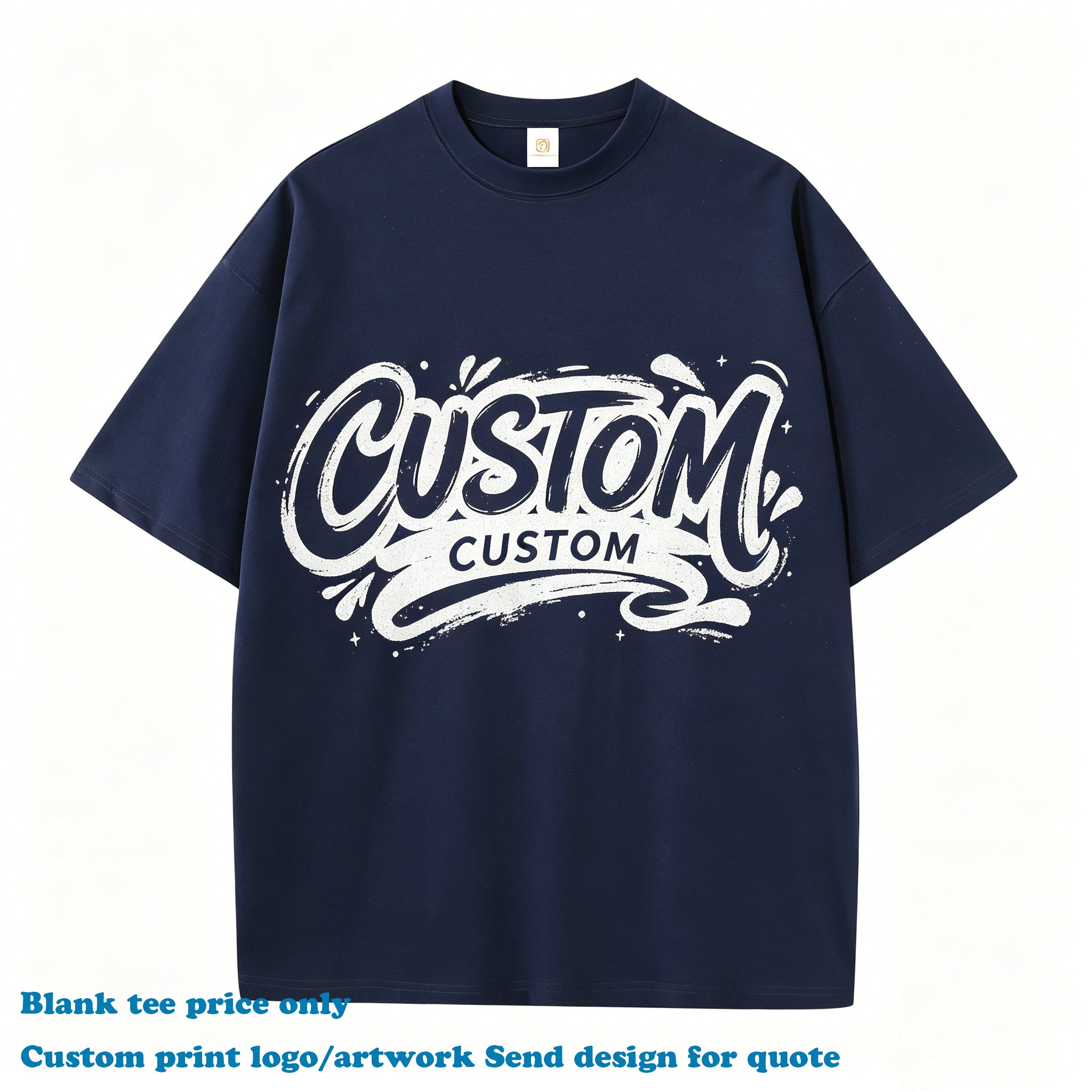 Oversized Tshirt Casual Custom 100% Cotton O-neck Blank Streetwear Loose Drop Shoulder High Quality Wholesale t Shirt for Men