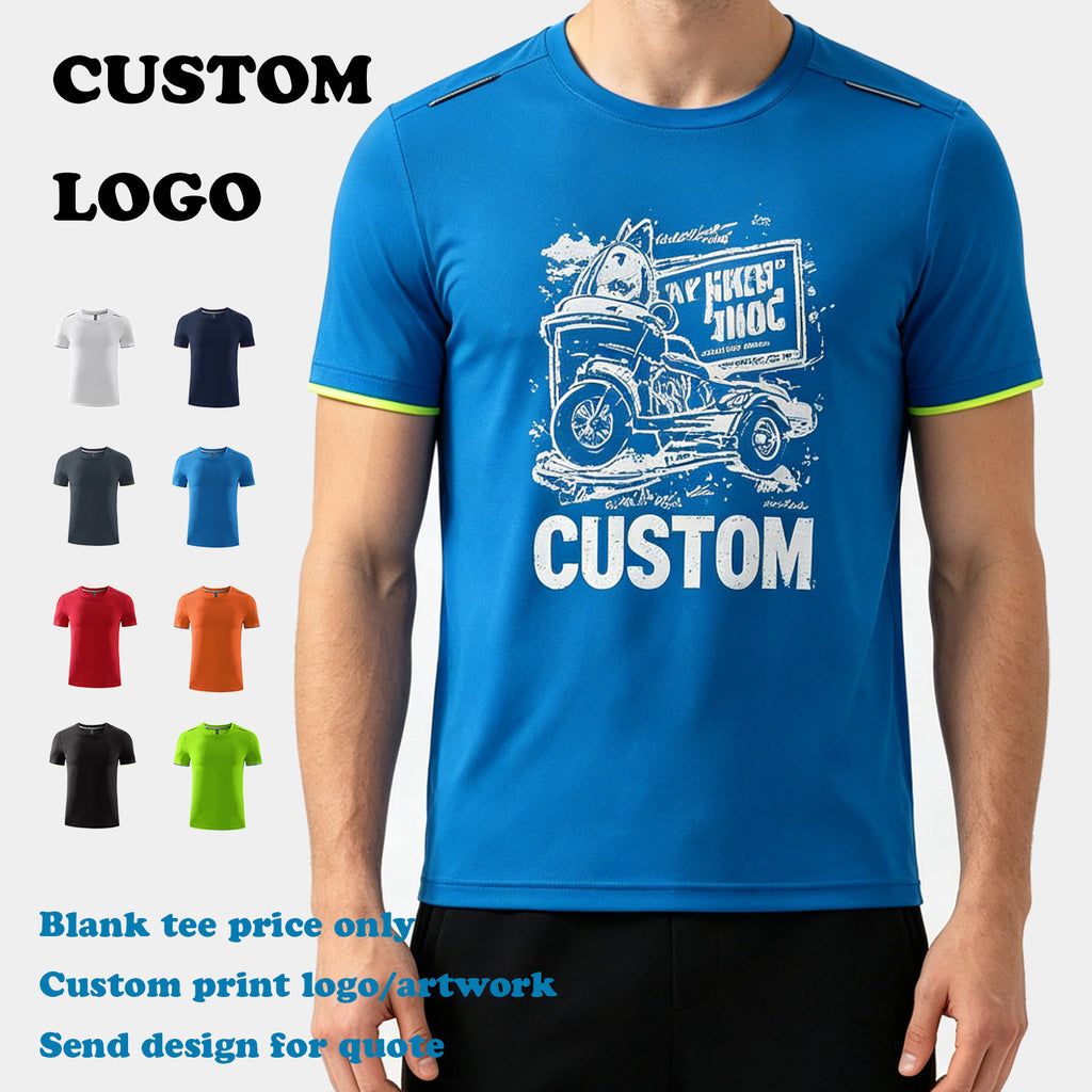 Wholesale T-shirt Custom Design 2026 Summer New Style Sport High Quality O-neck Blank Short Sleeve Casuak Men's T-shirts
