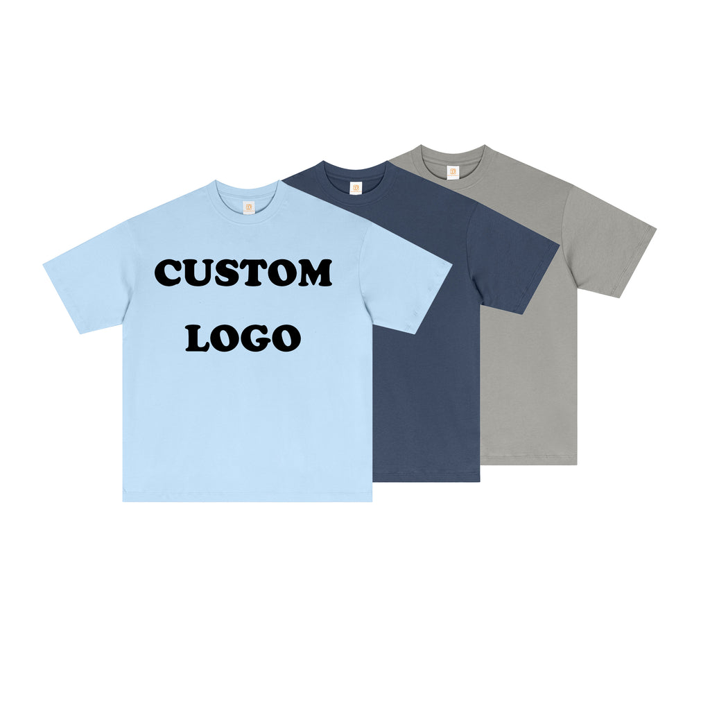 High Quality T-shirt Custom Multi Color Blank Drop Shoulder 100%Cotton Design High Quality Wholesale Personalized Men's T-shirts