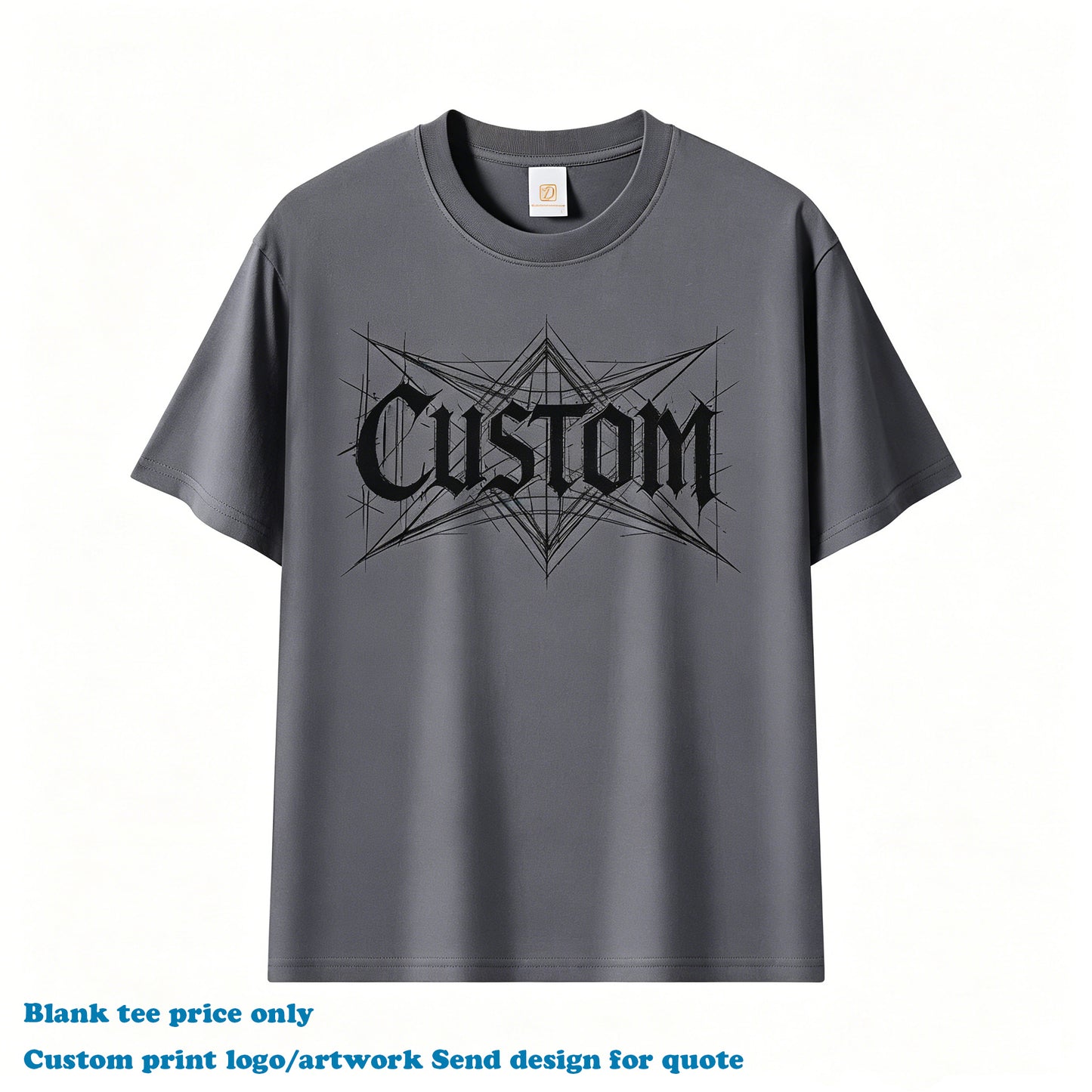 2026 Summer High Quality T-shirt Wholesale New Design Streetwear Round Neck Short Sleeve Blank Embroidery logo Men's T-shirts