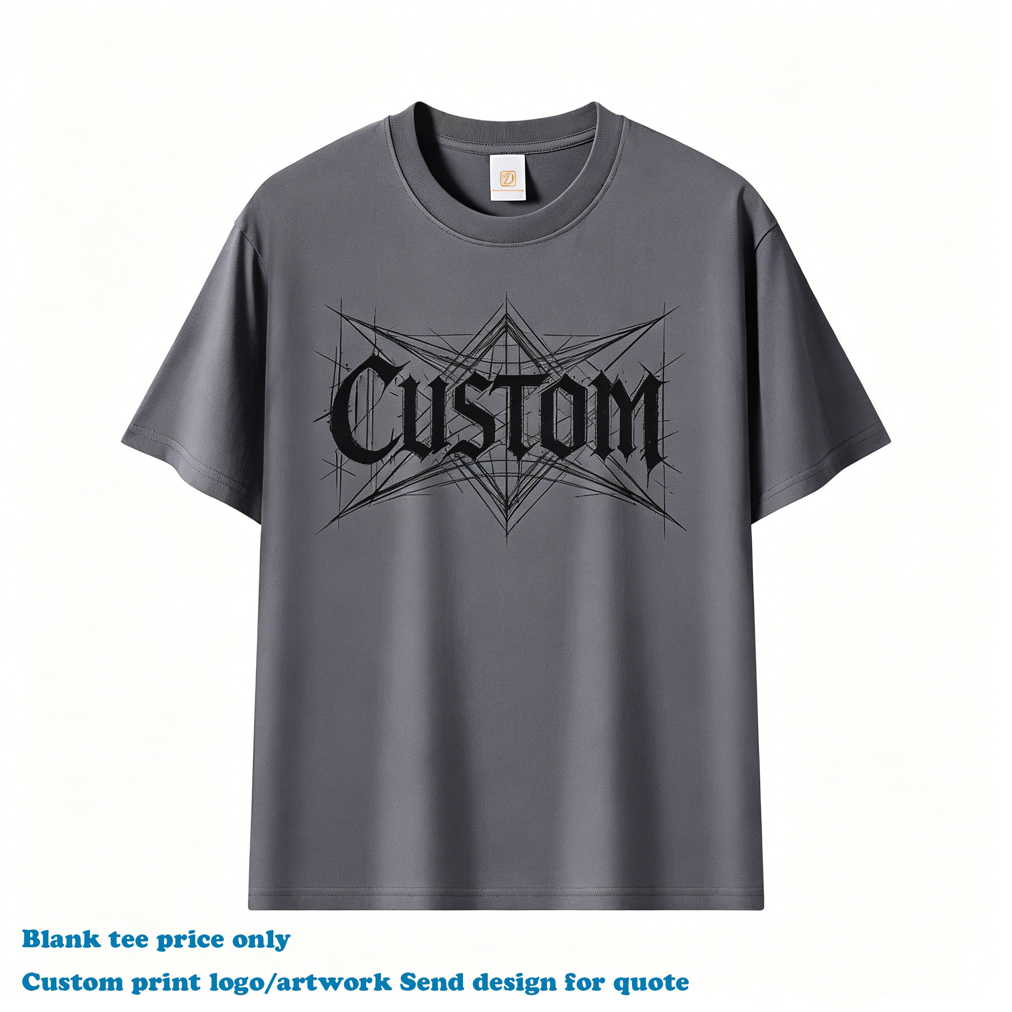 2026 Summer High Quality T-shirt Wholesale New Design Streetwear Round Neck Short Sleeve Blank Embroidery logo Men's T-shirts