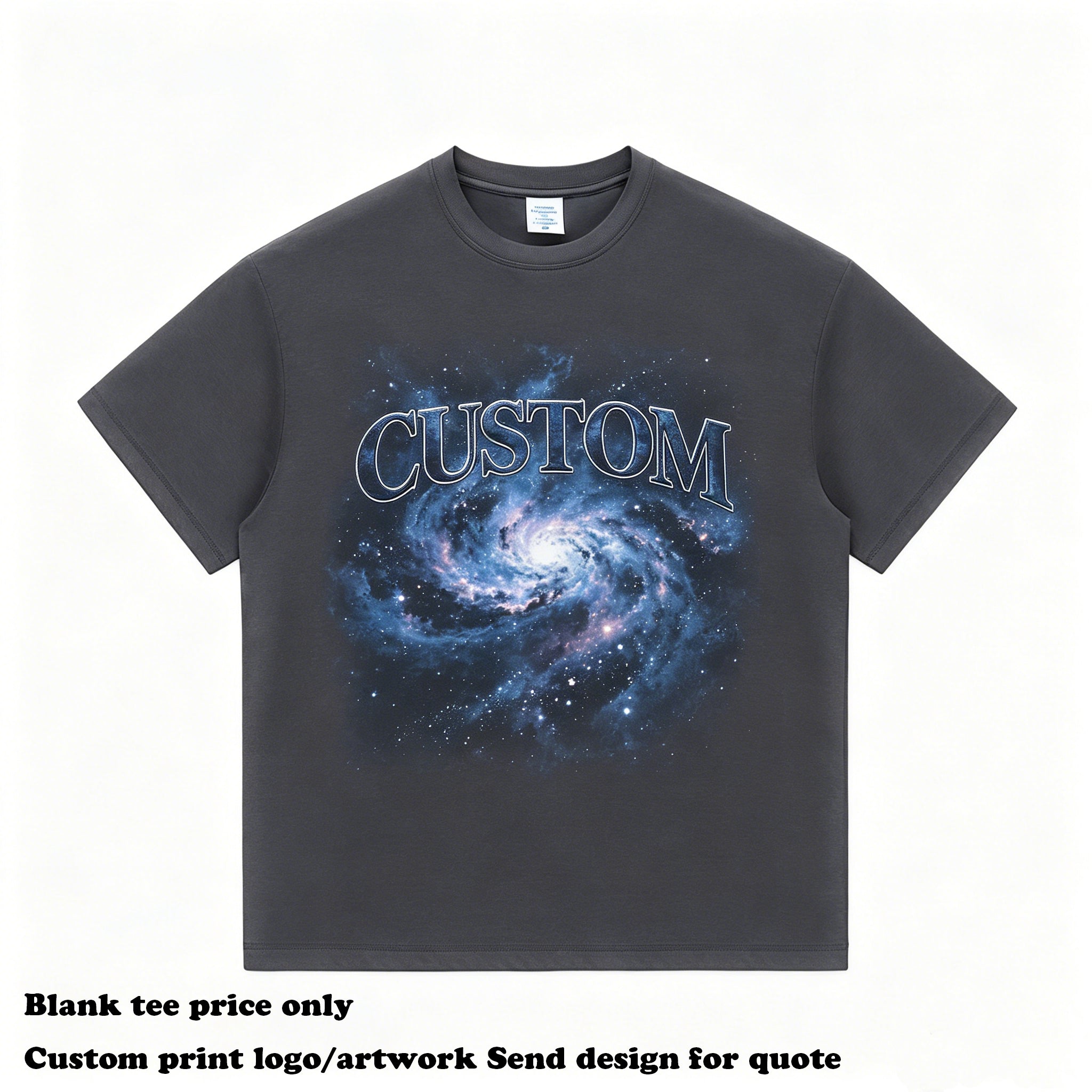 2026 Summer New Design Polyester High Quality Quick-drying Custom Puff Printing Streetwear Embroidery logo Design Men's T-shirts