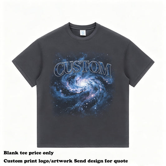 2026 Summer New Design Polyester High Quality Quick-drying Custom Puff Printing Streetwear Embroidery logo Design Men's T-shirts