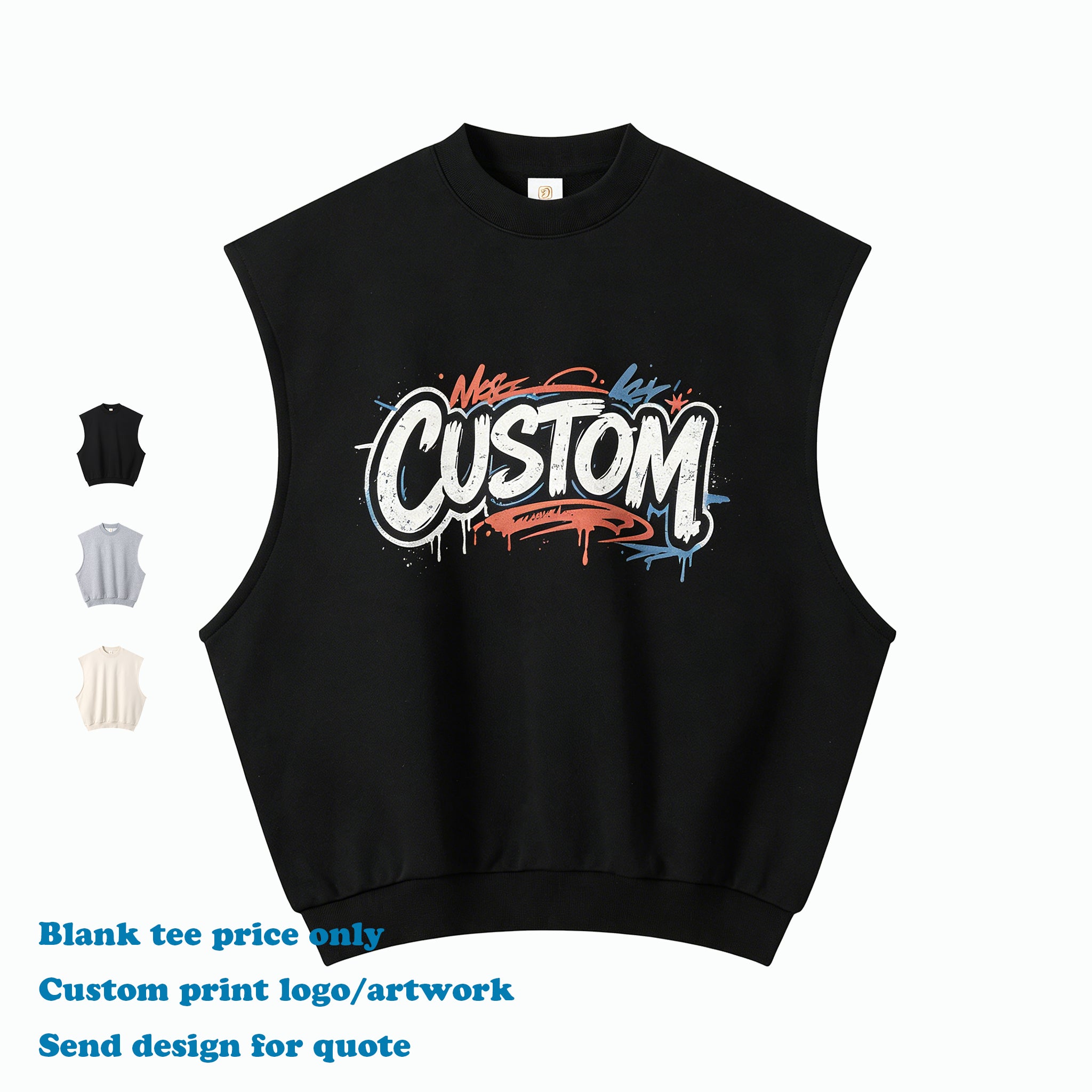 Heavyweight Wireless T-shirt Streetwear Custom Summer New Design Sport High Quality Round Neck 100% Cotton t Shirt for Men