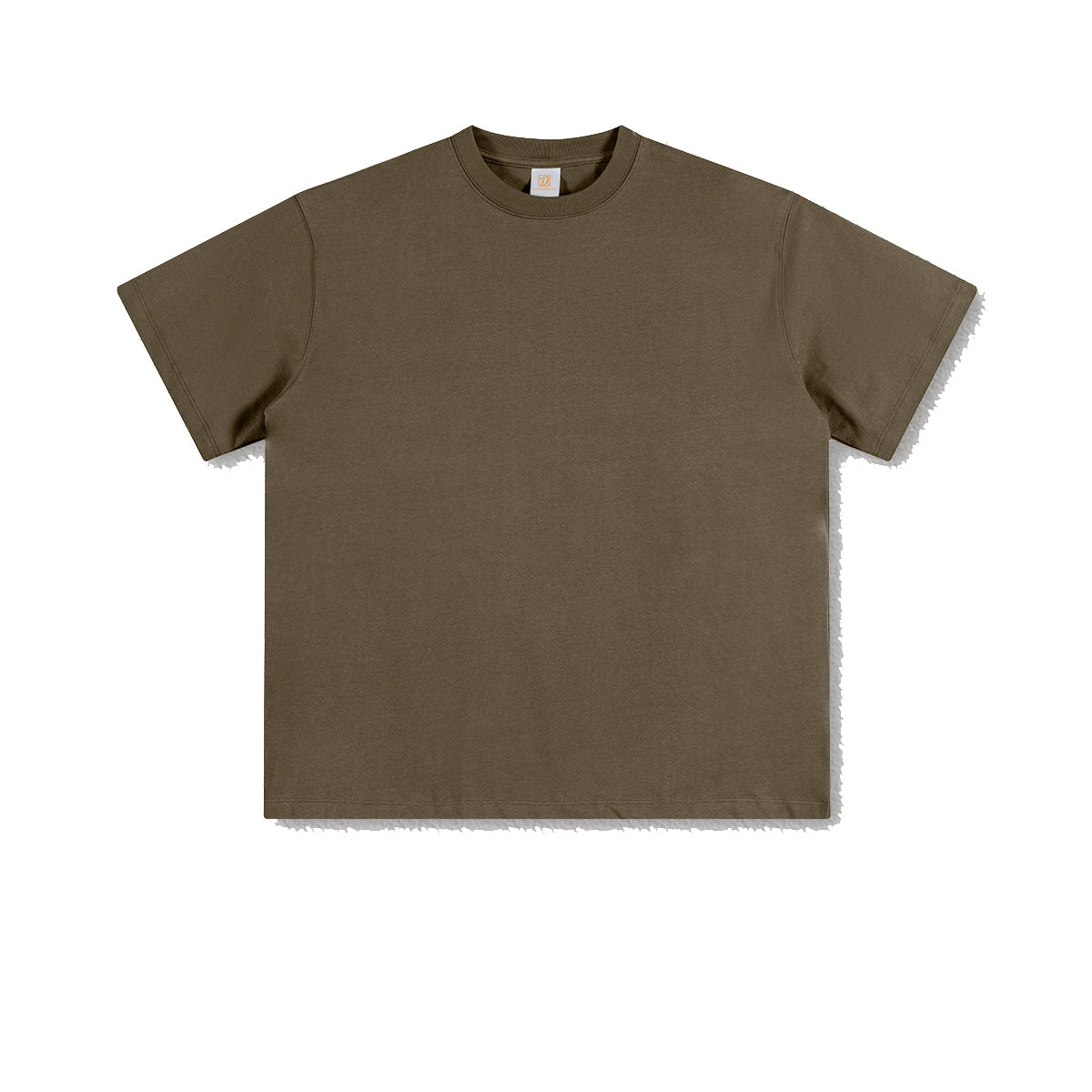 345g Heavyweight Tshirts 100% Cotton Oversized Custom Pure Color High Quality Blank O-neck Wholesale Personalized T-shirt