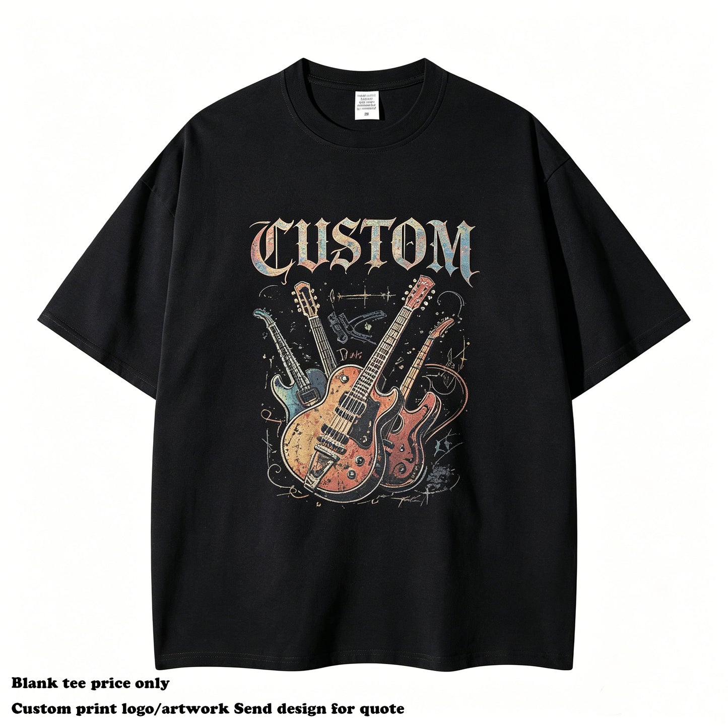 Wholesale Customized t Shirts 100% Cotton Design 2026 Summer Hot Sale High Quality Loose Streetwear Drop Shoulder Tshirt for Men