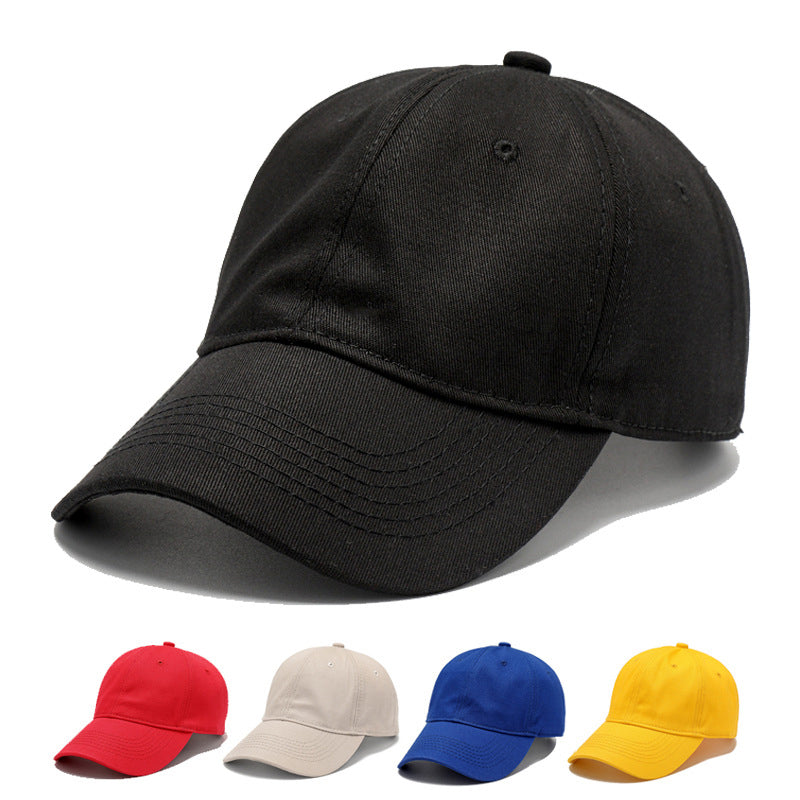 Custom Streetwear Comfortable Caps Unisex High Quality New Fashionable  Classic Pure Color Baseball Sport Wholesale Caps