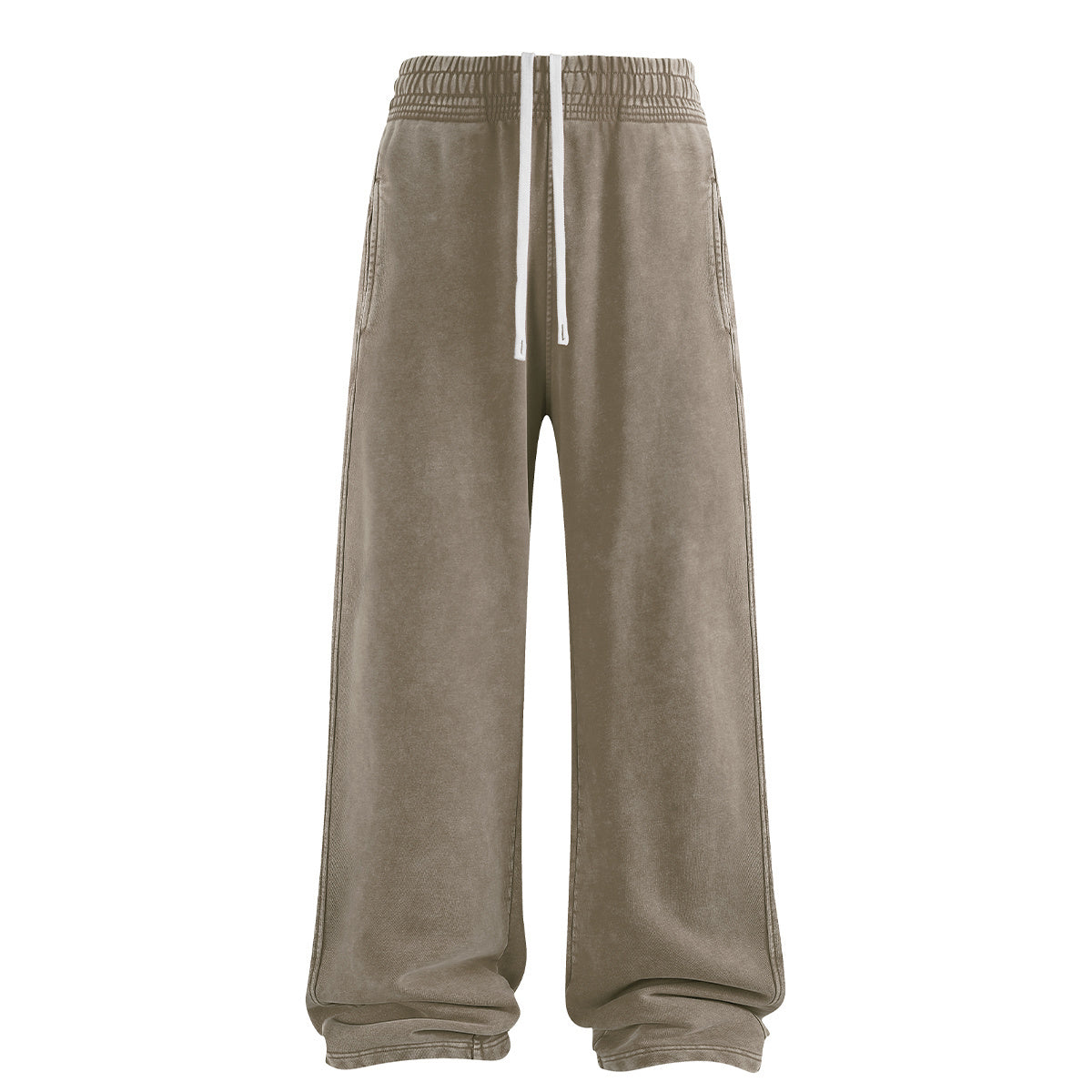 Sweatpants High Quality Heavy Duty Washed and Distressed Long Pants Batik Water Washed Pants Sweatpants From a Trendy Brand