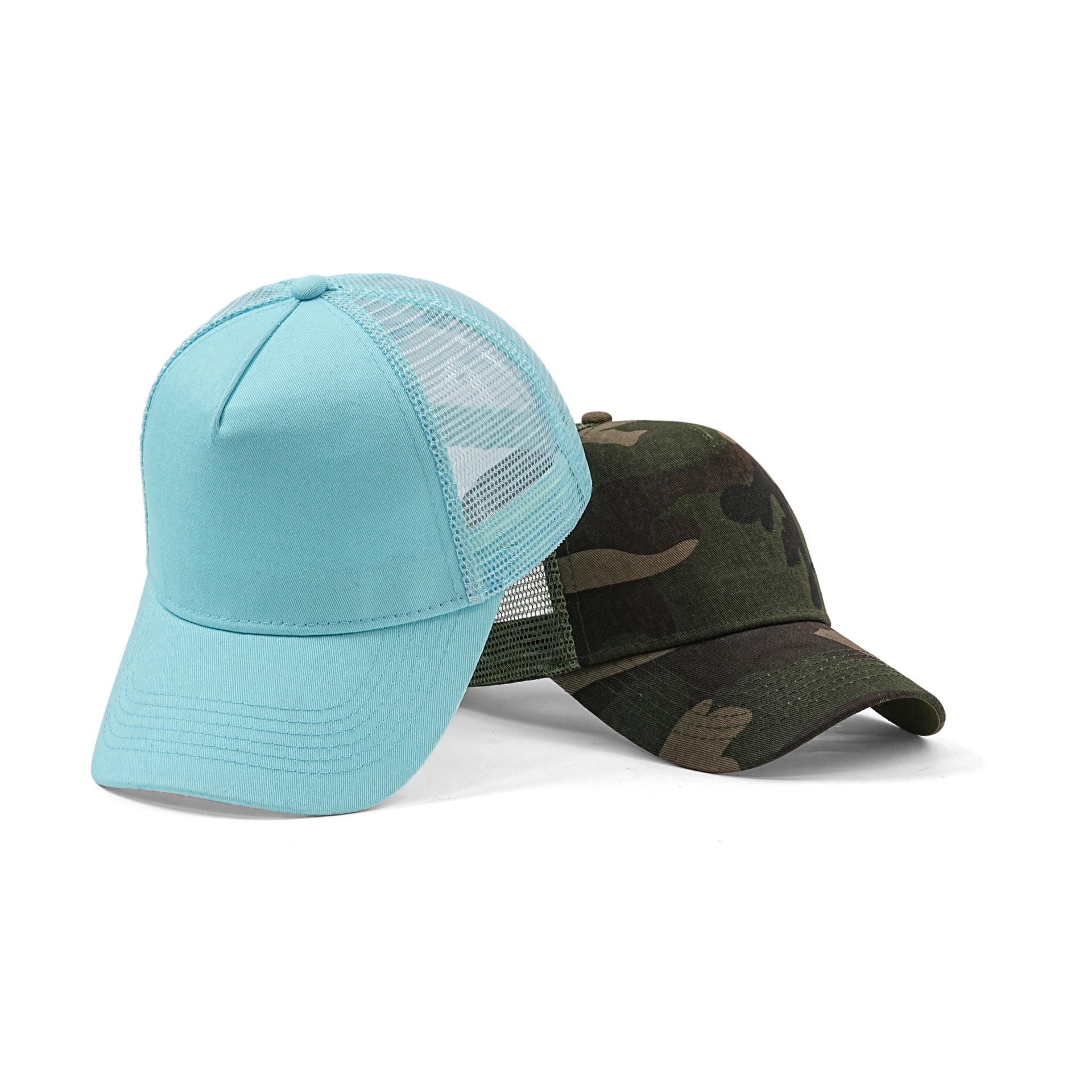 Oem Wholesale Custom Blank Caps High Quality Streetwear Sport Summer 5 Panel 100% Cotton Distressed Fashion Design Caps