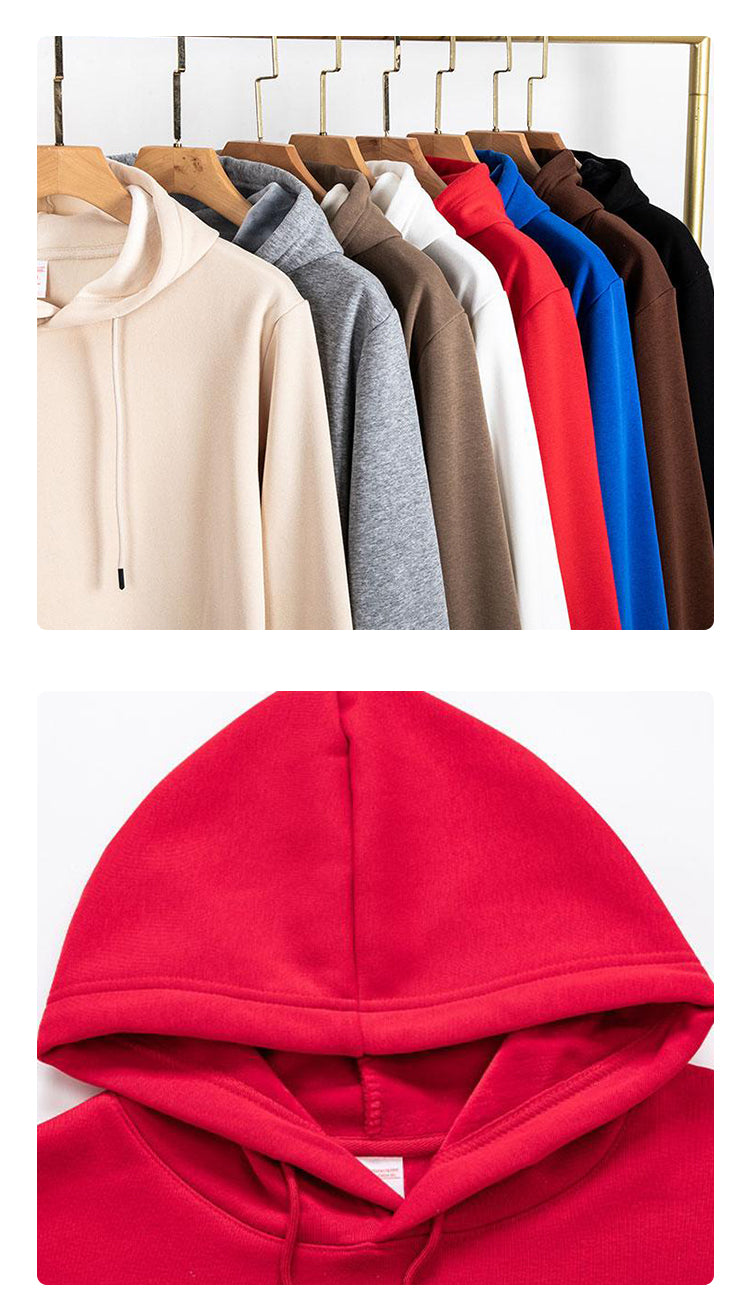 Blank Pullover Puff Printing Heavyweight Cotton Fleece Heavyweight Distressed Embroidery Knitted Custom Drop Shoulder Hoodies