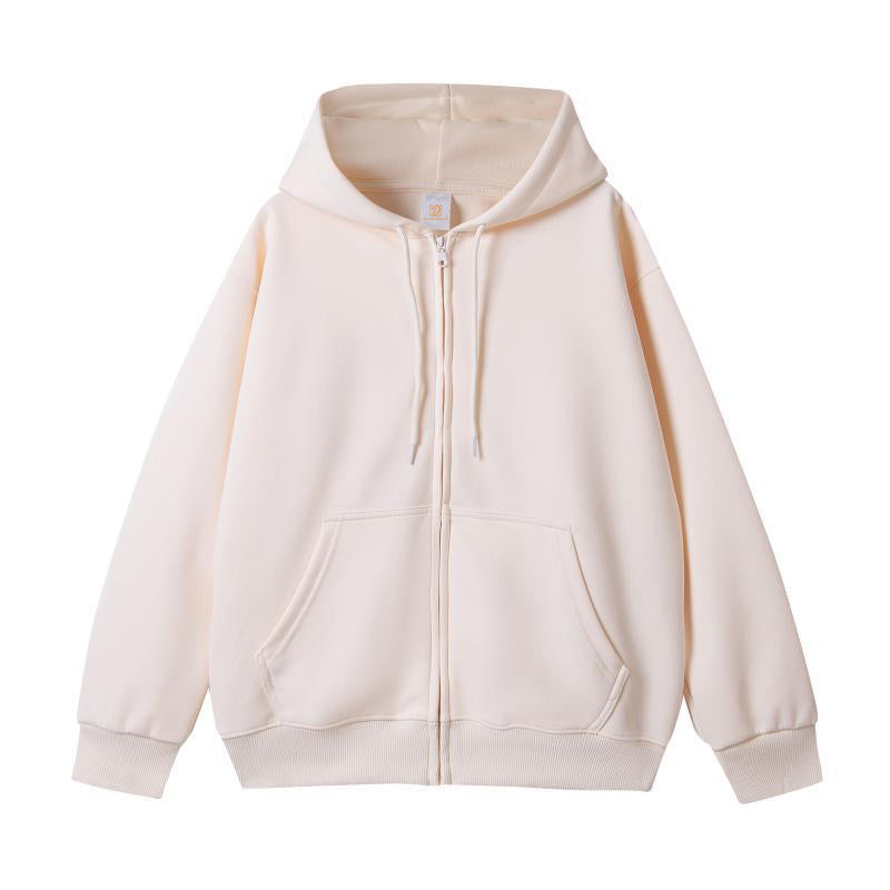 Heavy Cotton Custom Full Zip High Quality Streetwear Plus Size Wholesale Distressed Embroidery Drop Shoulder Pullover Hoodies